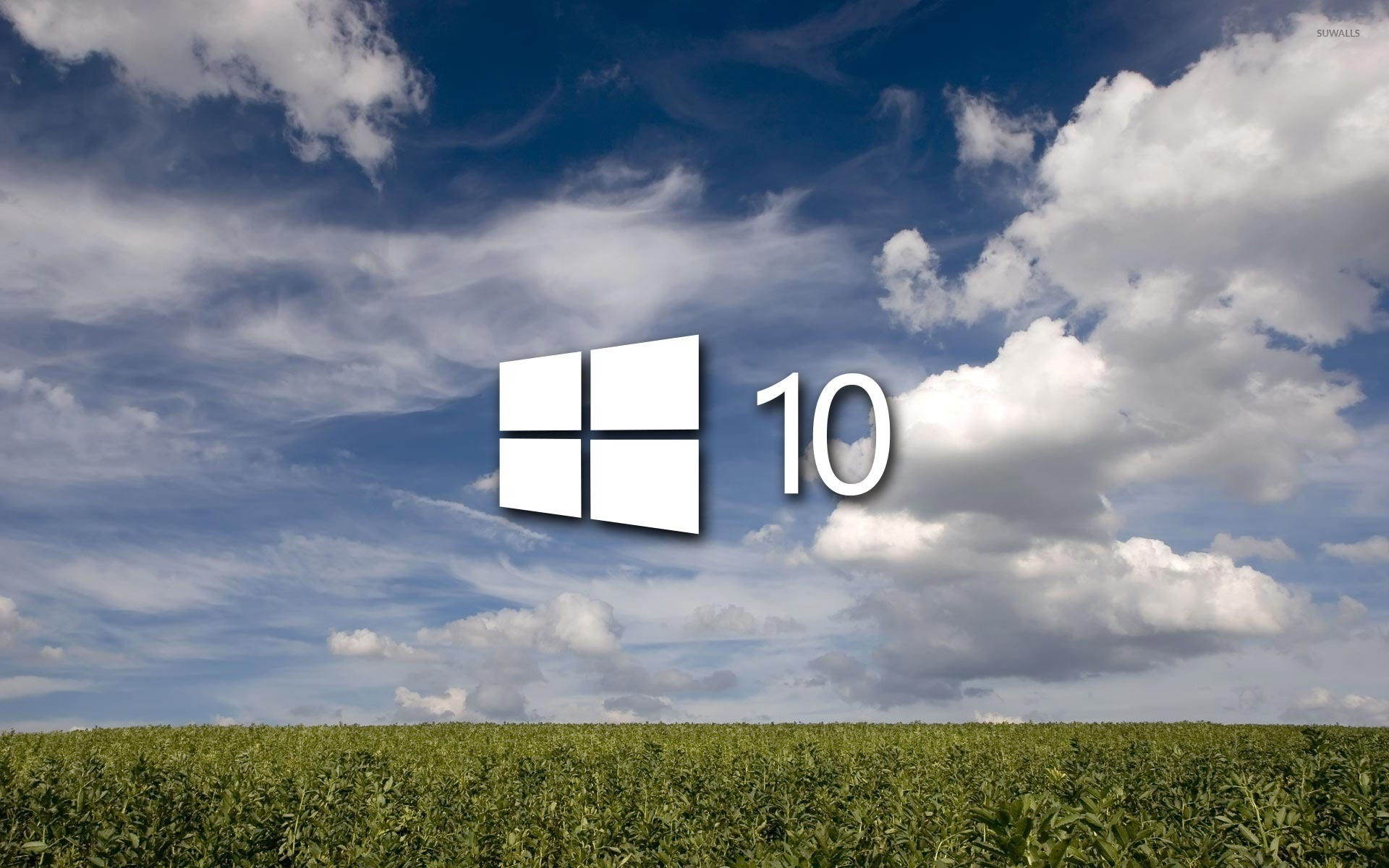 Wallpaper #WAP9ZpMBpyOg8YnEjNxk195 Windows 10 on the Green Field 5 Wallpaper Computer Wallpapers 47898