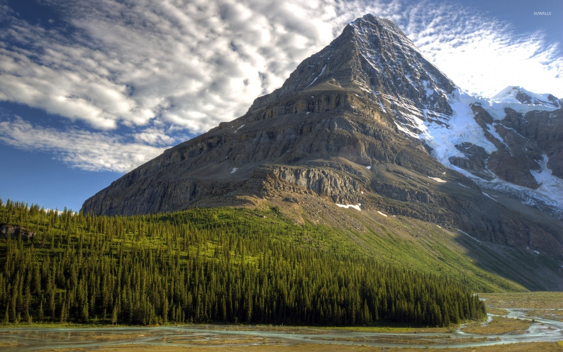Wallpaper #Eu9-TJMBMN-XEVvVbD7S67 Majestic Mountain Peak Rising to the Sky Wallpaper Nature Wallpapers
