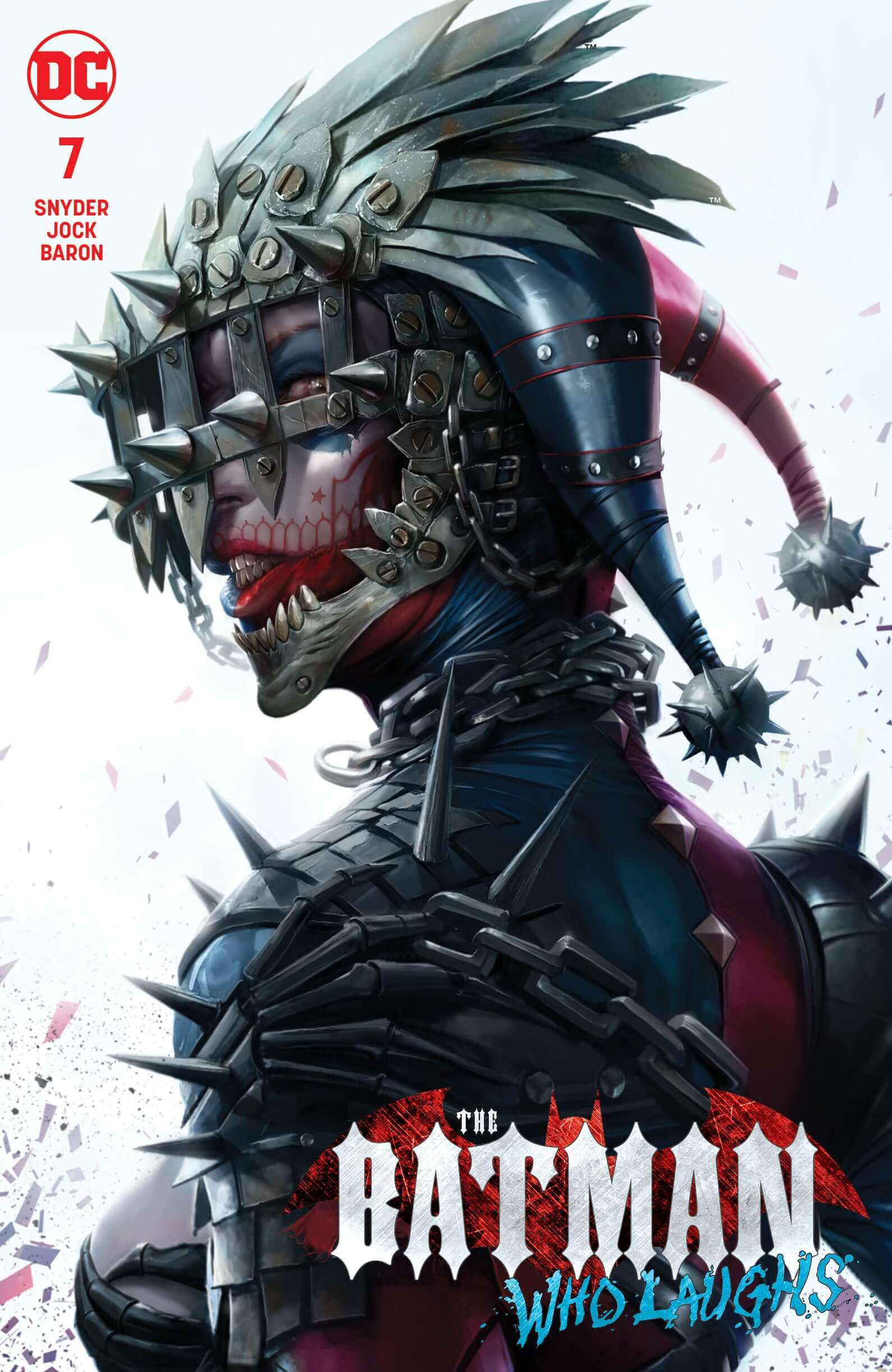 Wallpaper #nljzM5MBzN9vxX34PDrp6 Batman Who Laughs 7 of 7 Francesco Mattina Variant Trade Minimal