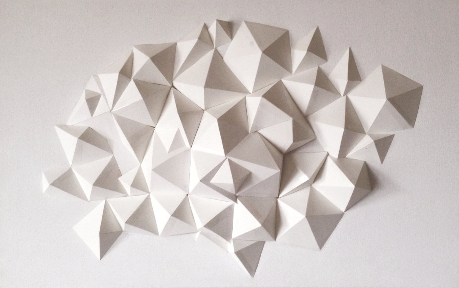 Wallpaper #a2flDJMBSpphPi3-ROG8166 The 15 Best Collection of 3D Triangle Wall Art