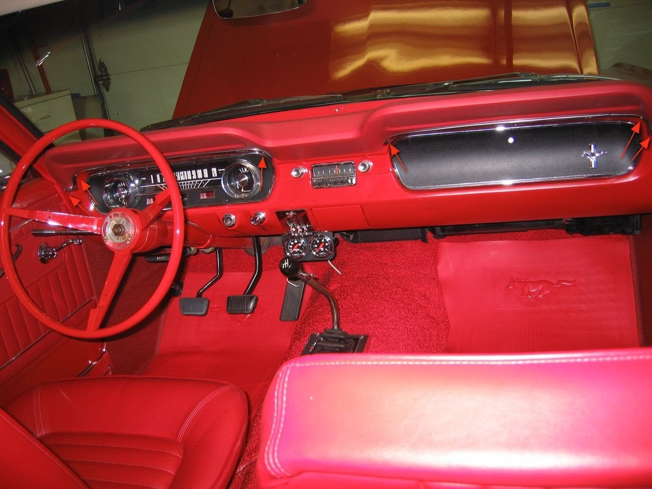 Wallpaper #jme975IBSpphPi3-1mNW531 Dashboard 65 Ford Mustang
