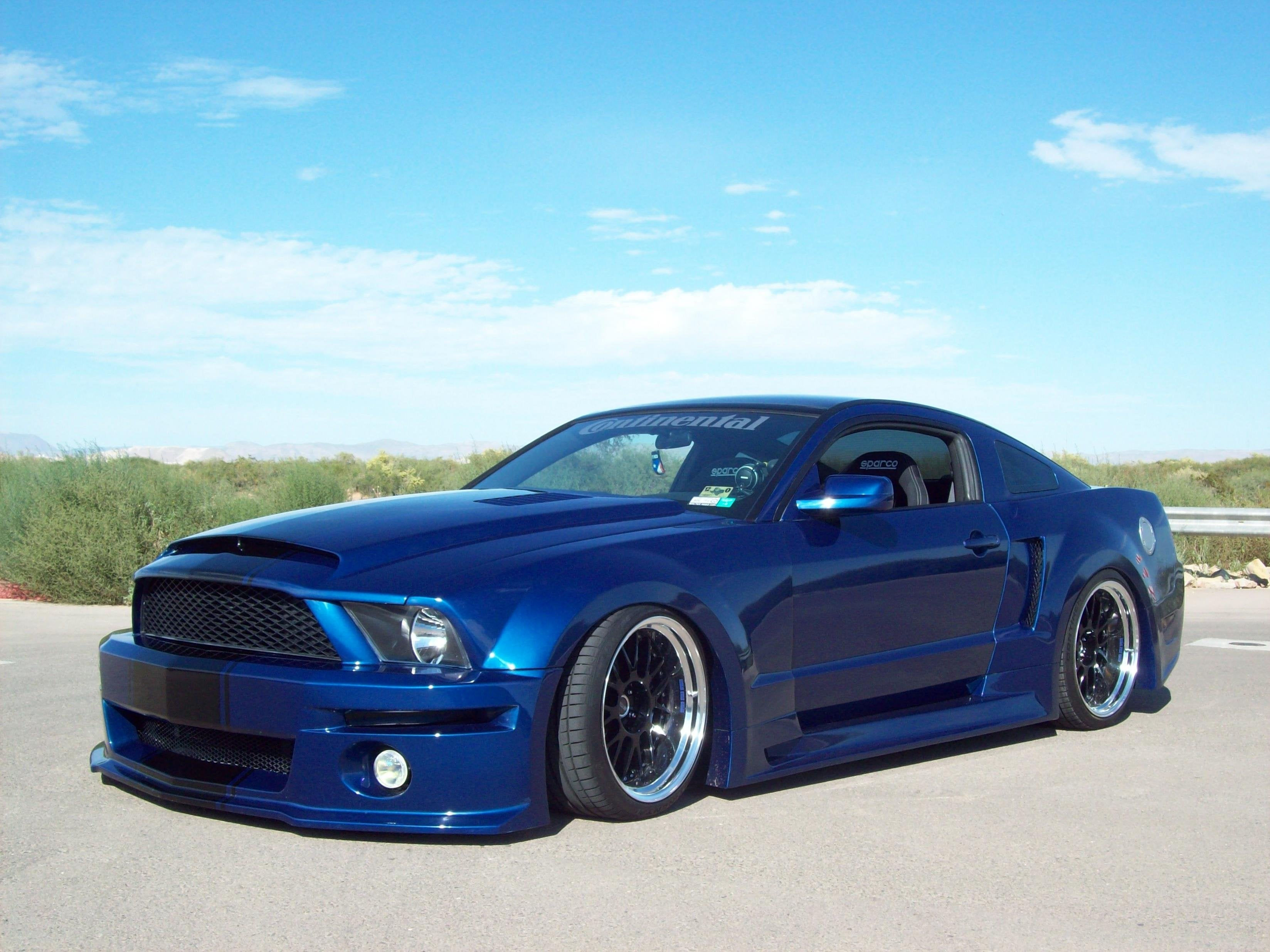 Wallpaper #94BA7 Widebody S197 Ford Mustang GT on Forgestar Cf5v Sdcs