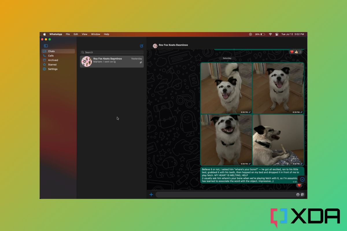 Wallpaper #CT-EPJMBLiIJ4c9OXZJ2181 Whatsapp Tests a Redesigned Mac Client with Native Apple Silicon Support