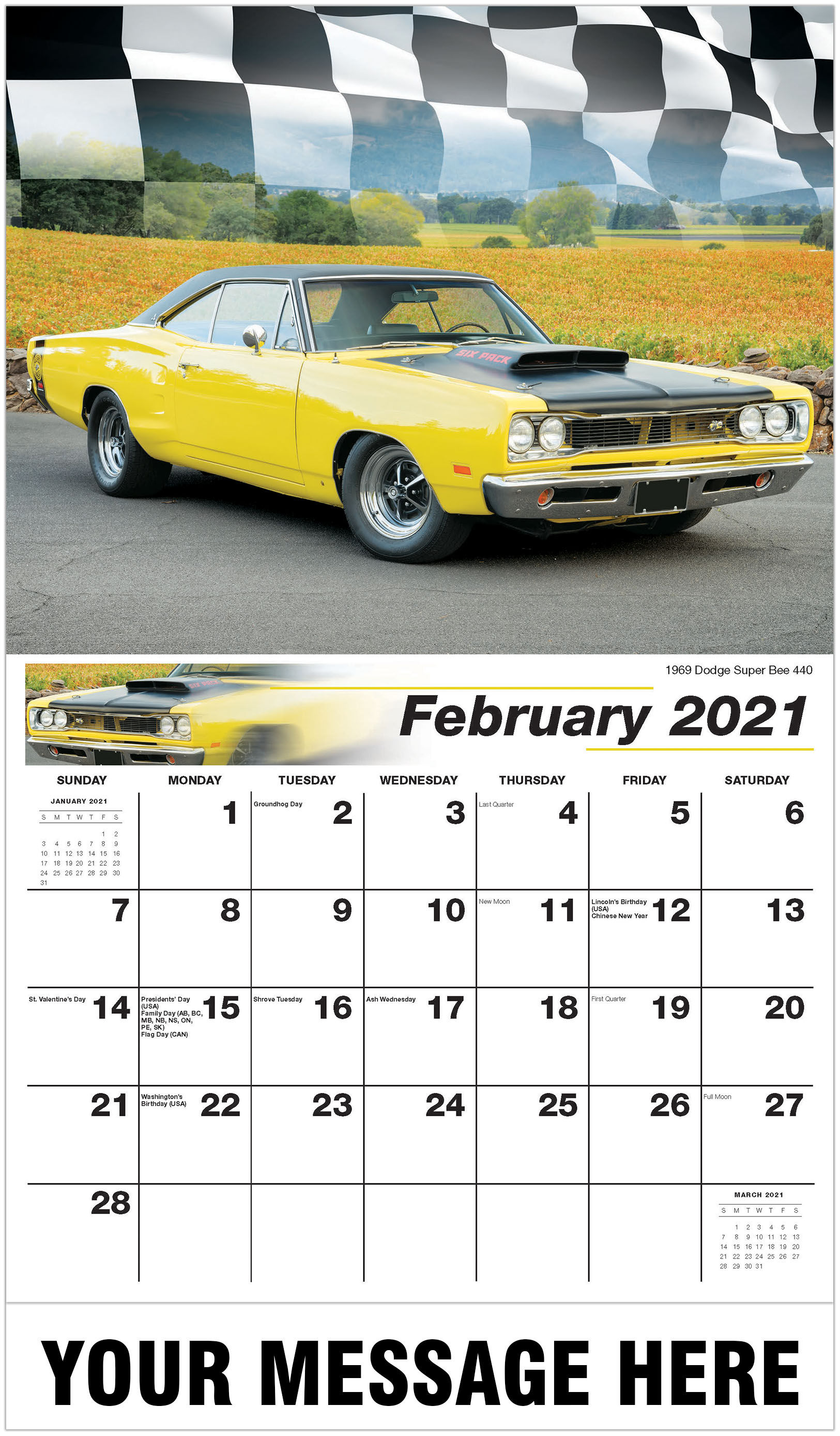 Wallpaper #vBkTK48BtGB6xQ78moxx24 Hot Rods Muscle Cars Calendar 2021 Business Promo Calendar