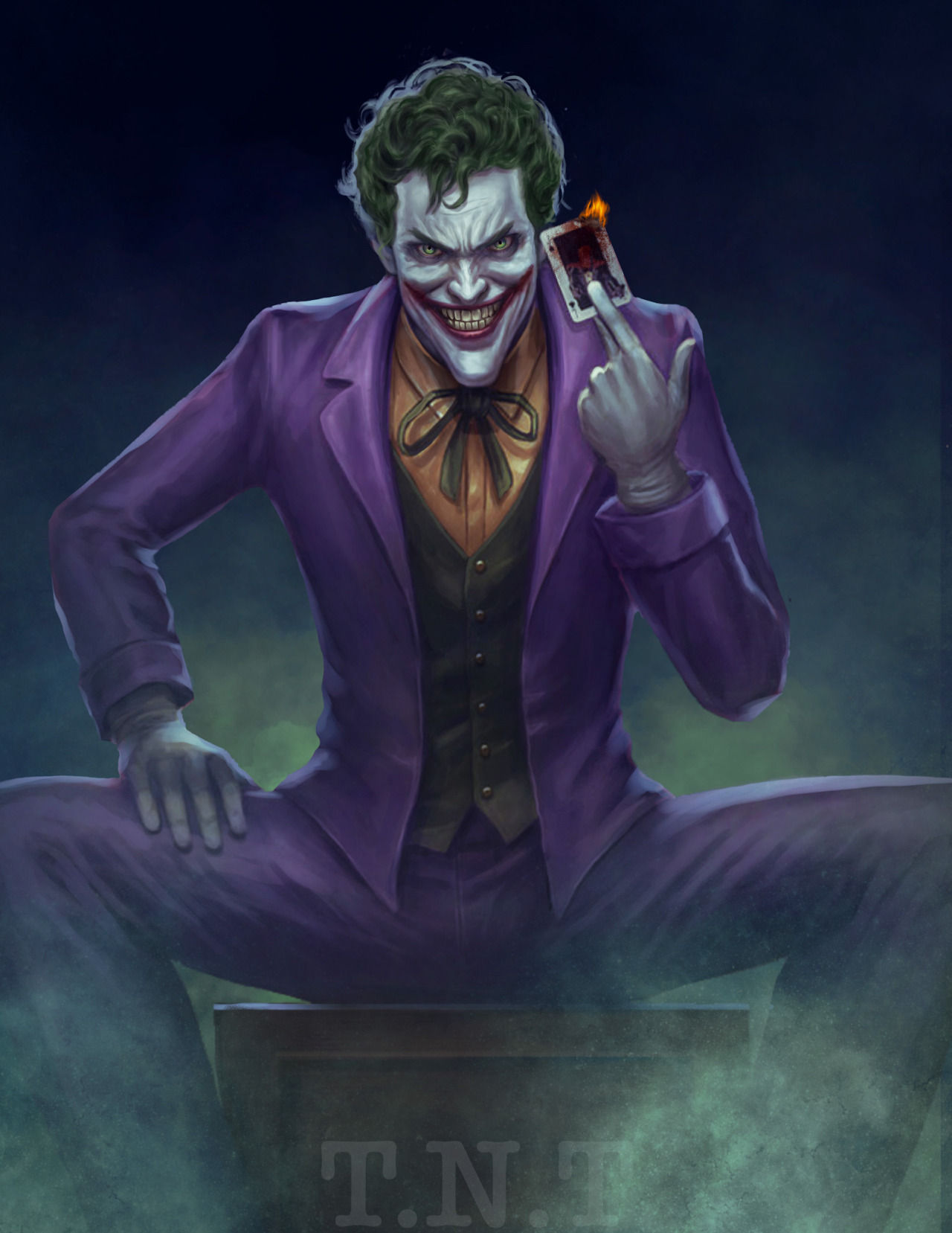 Wallpaper #VmcJ7JIBSpphPi3-clDe8 Sarah Mirza Art Joker Fan Art