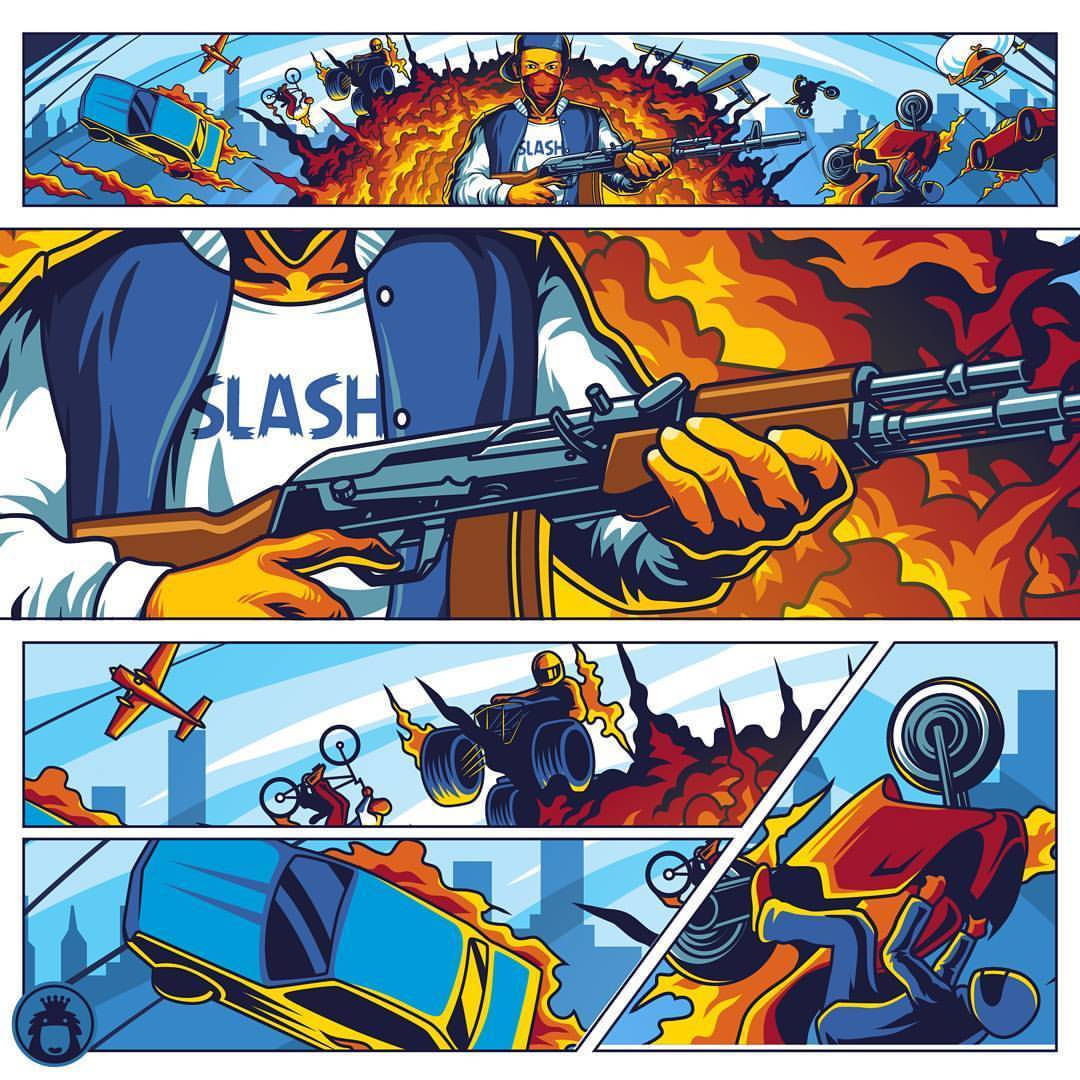 Wallpaper #RWgOGZMBSpphPi3-BxVL165 Angga Tantama Done for Slash Gta Gtav Gta5 Youtube Banner