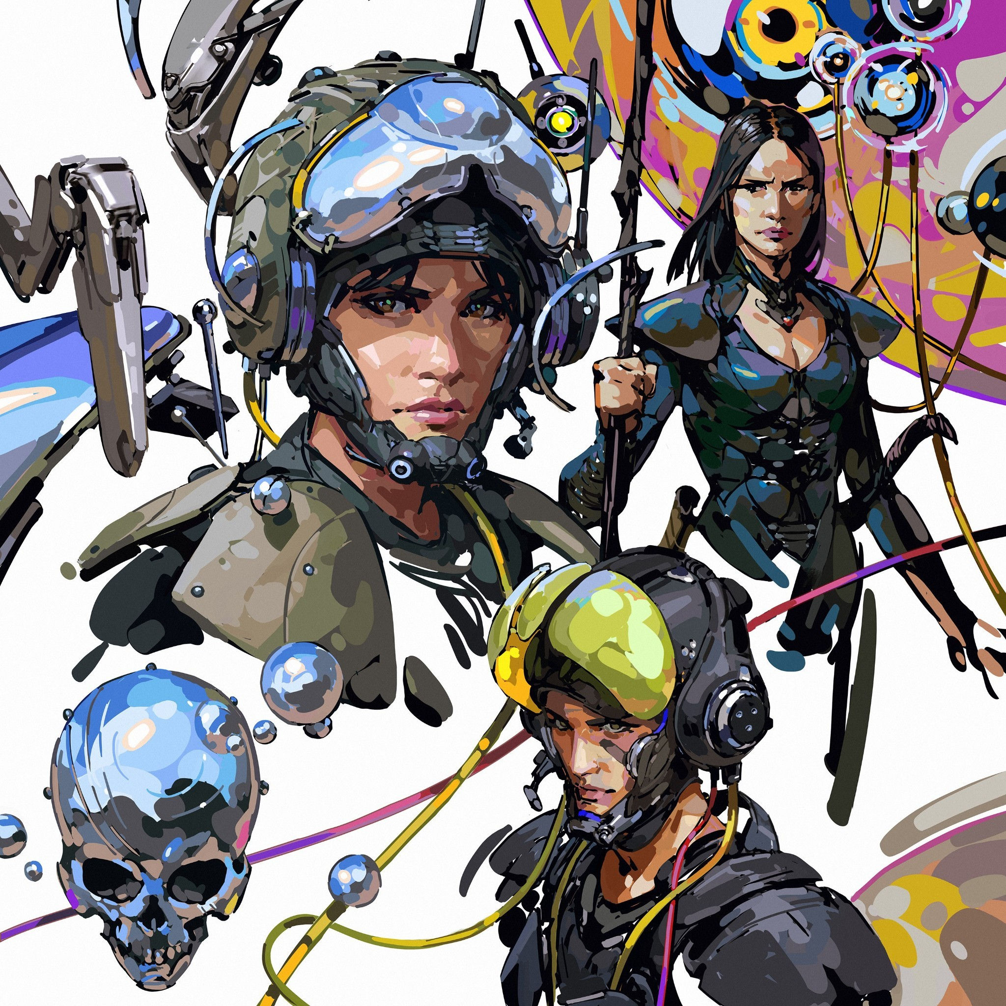 Wallpaper #PxrJUZMB1yWOL4qgiILX177 Image Tagged with Art Cyberpunk Concept Art at Visuallifes on Tumblr