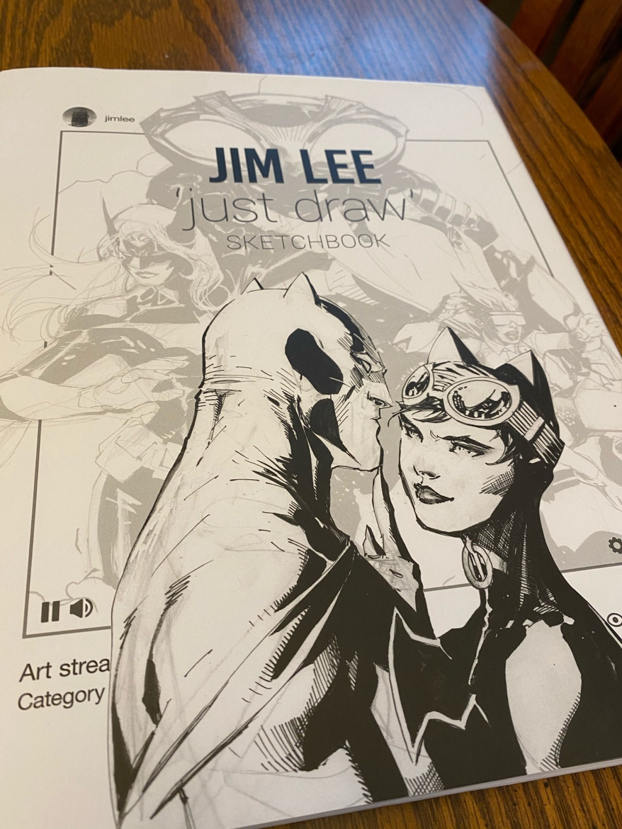 Wallpaper #xGdJ95IBSpphPi3-d4V510 Comics and Other Cool Stuff Yes My Jim Lee Just Draw Sketchbook