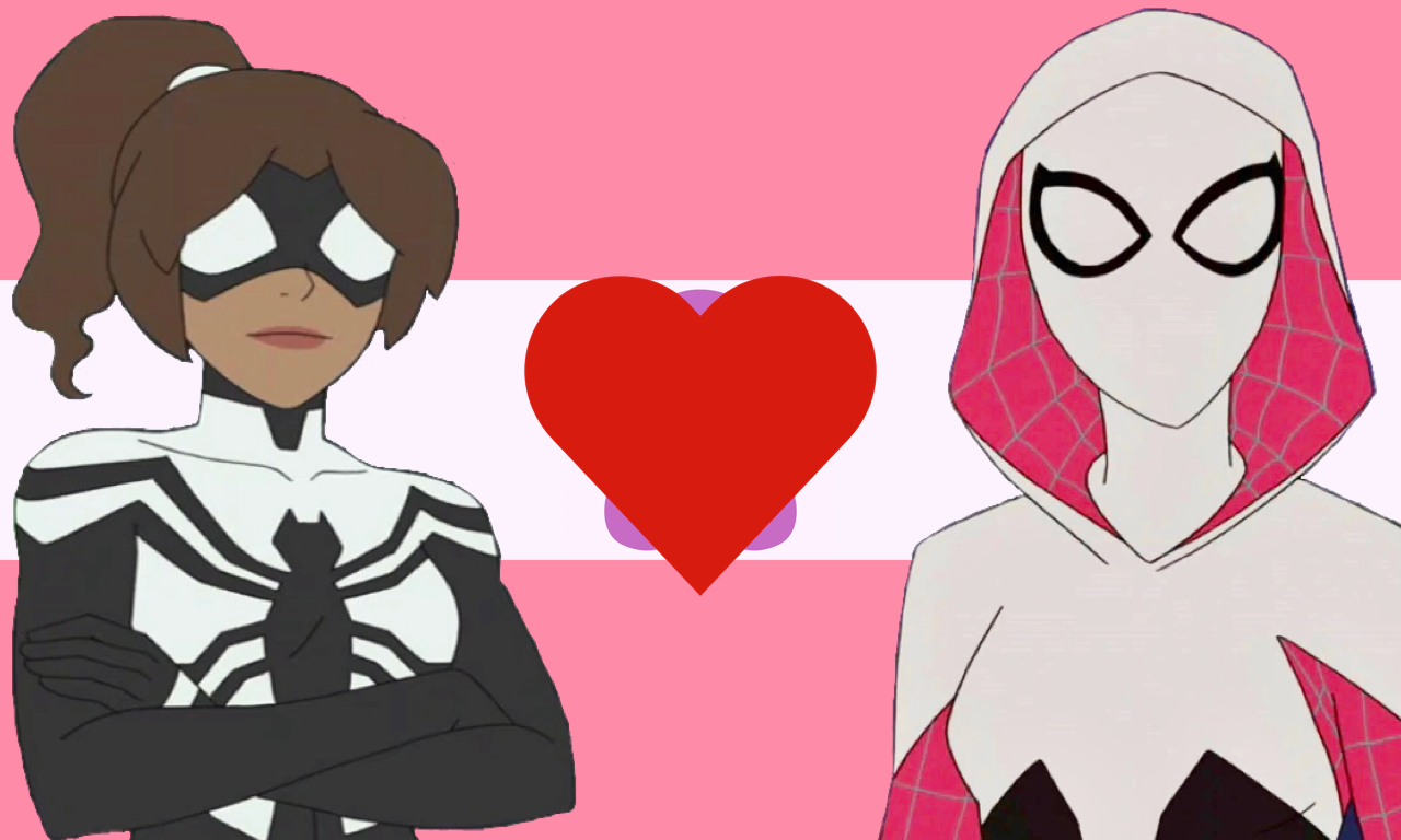 Wallpaper #PfS1OZMBKFX8bn3ru3dx11 Your Fave is Lgbt Spider Girl and Ghost Spider from Marvels