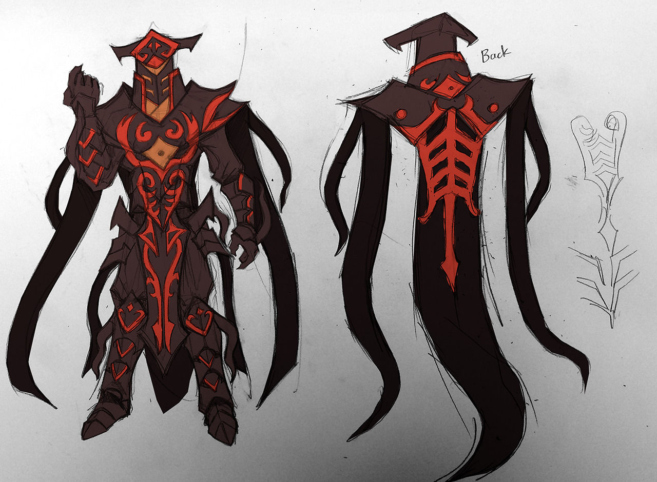 Wallpaper #vxnbFI8BtGB6xQ78vmnj3 Vaatu Cosplay Design Rough Sketch and Color of Hakuramen