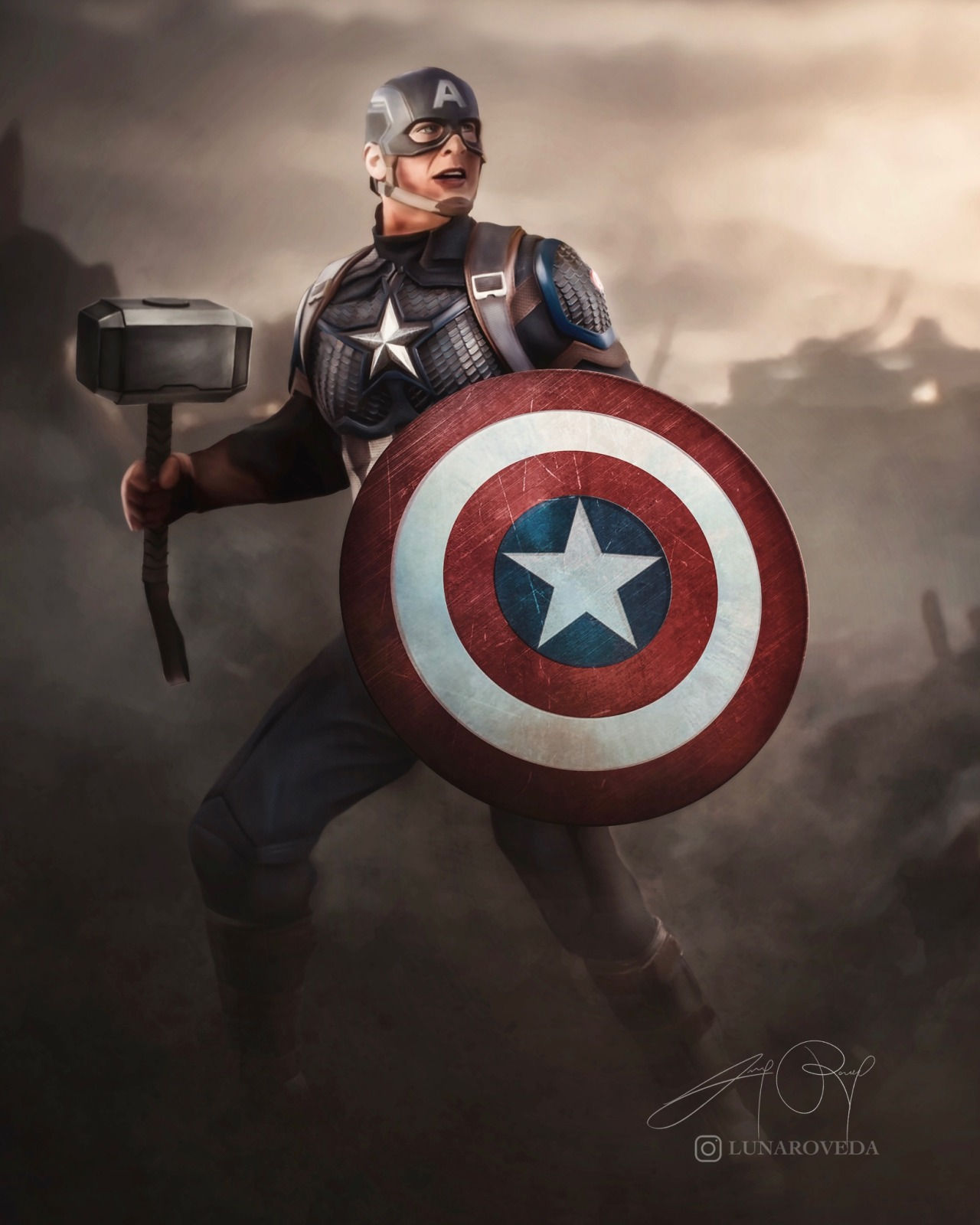 Wallpaper #LHOfgo4BFI5NbQks2xlx49 Share 79 Captain America Mjolnir Sketch Best Ineteachers