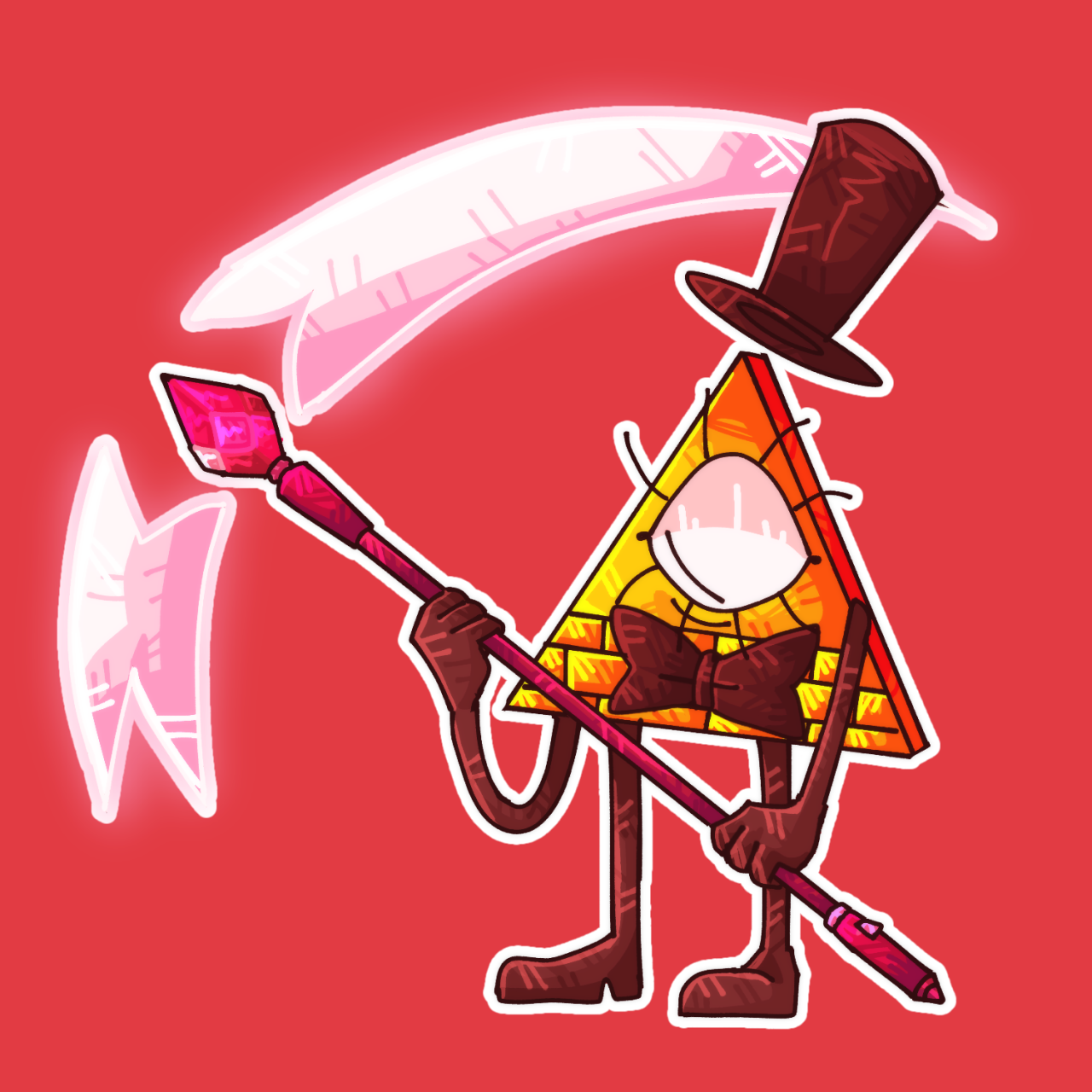 Wallpaper #yGeGApMBSpphPi3-qq-c24 Daily Bill Cipher Doodles 55 Billtober 2022 Presenting to You Admin