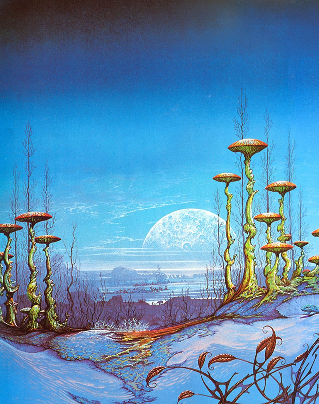 Wallpaper #KWch-ZIBSpphPi3-vozd61 70s Sci Fi Art Patrick Woodroffe