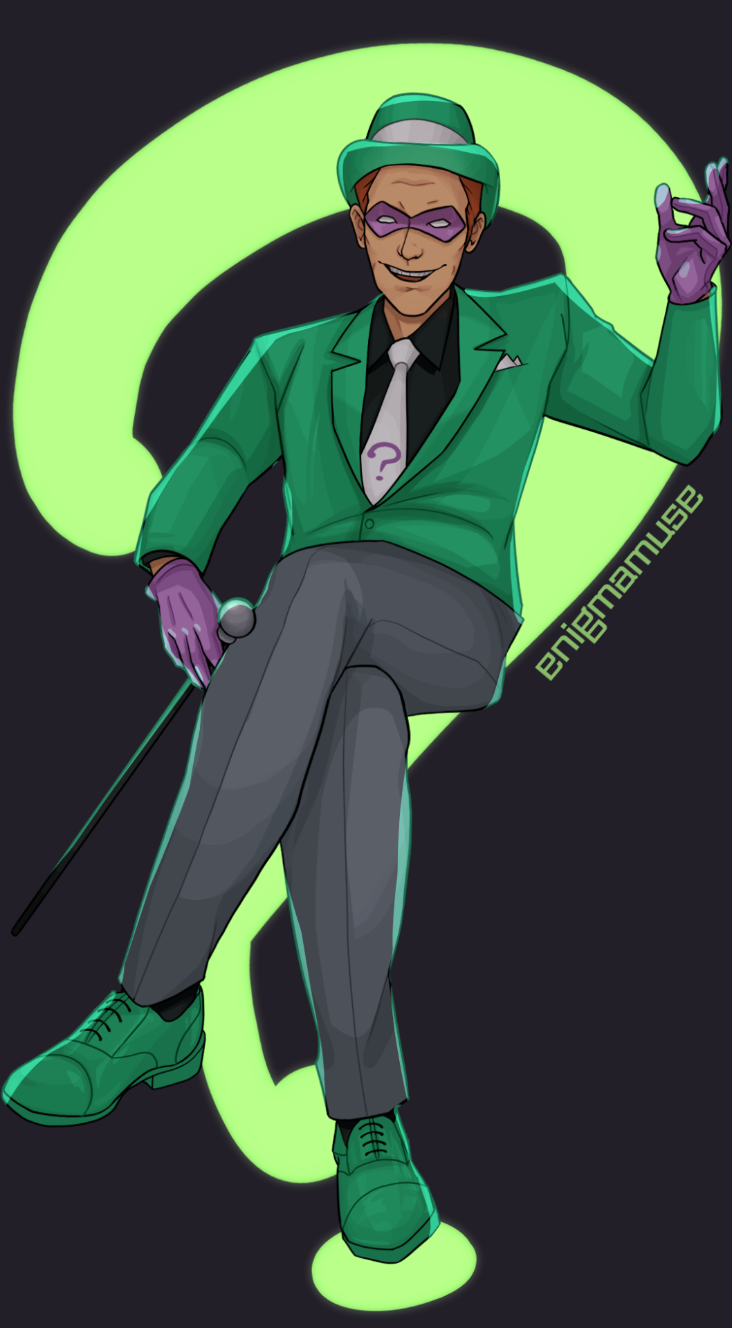 Wallpaper #cnJ6MpMBX2lk1u3onFov307 Btas Riddler Tumblr Gallery