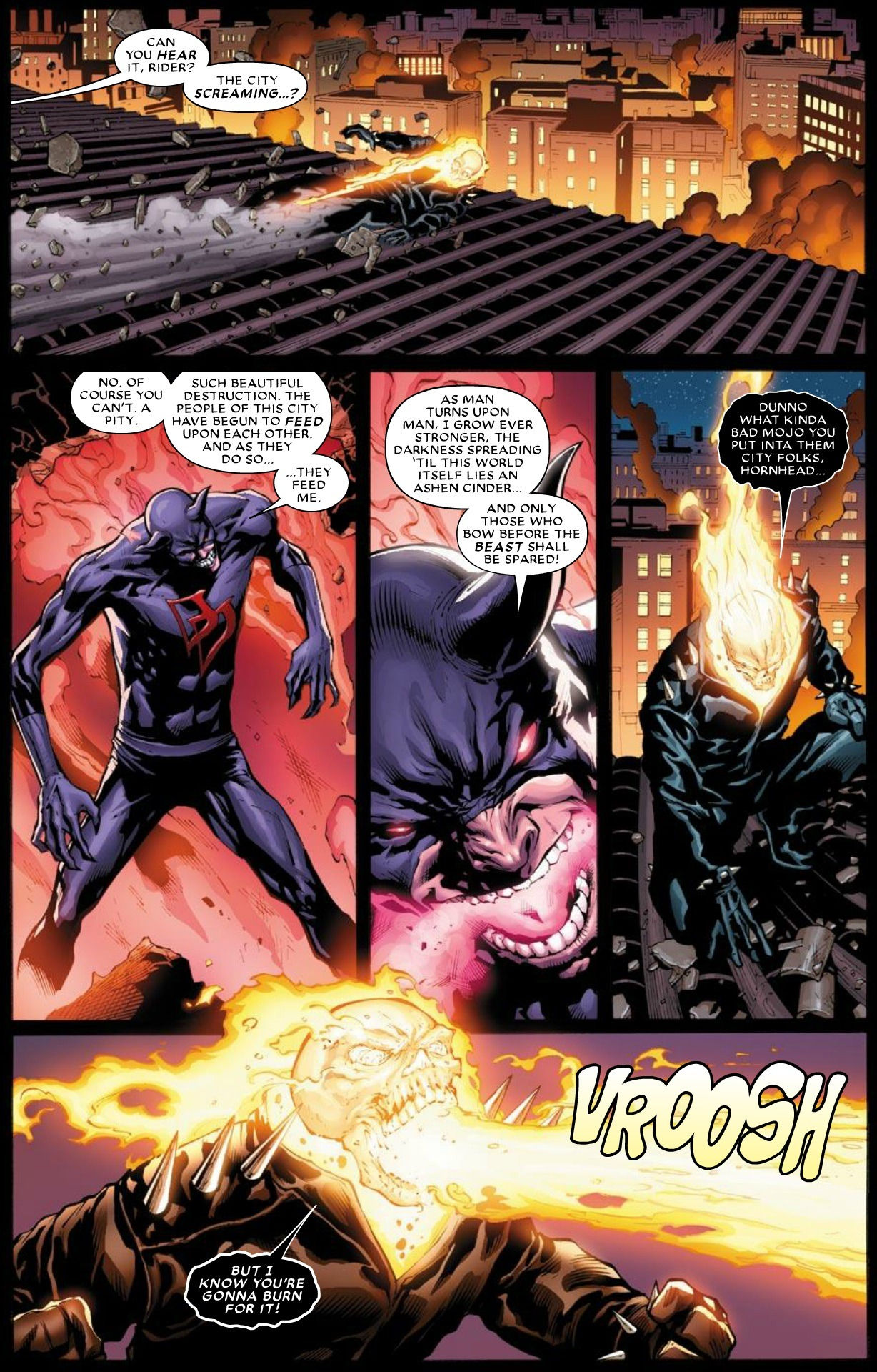 Wallpaper #UmfnApMBSpphPi3-dbEP115 Daredevil vs Ghost Rider