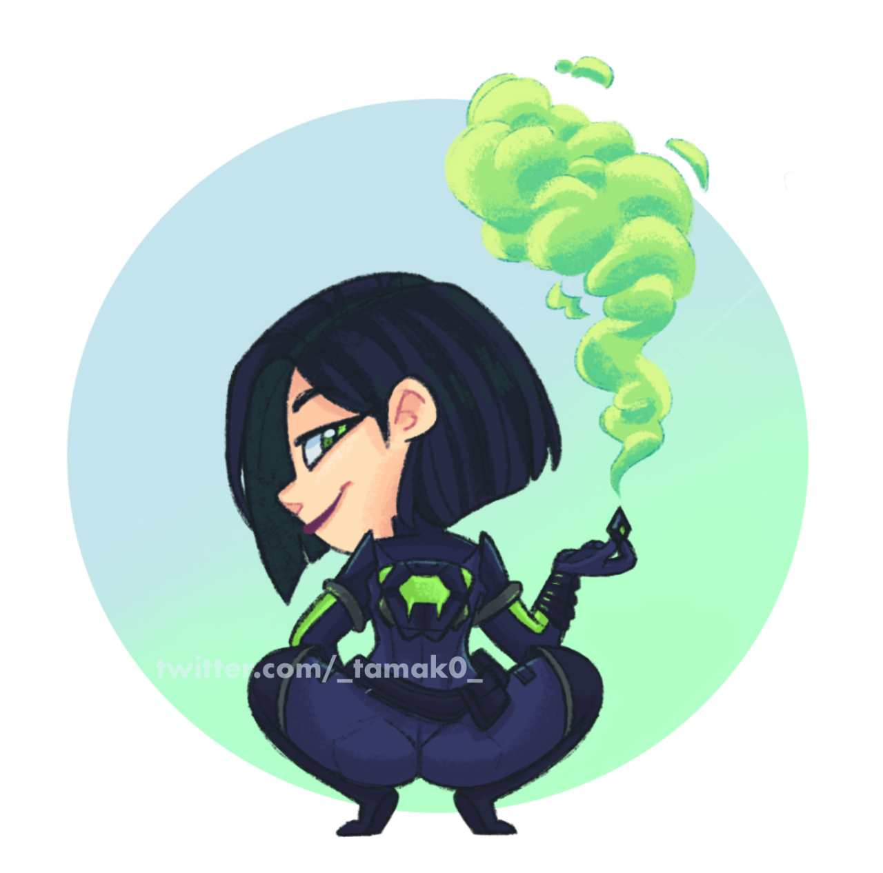 Wallpaper #VQN6ZZMBpyOg8YnEmdkb46 Sage Valorant Fanart Chibi
