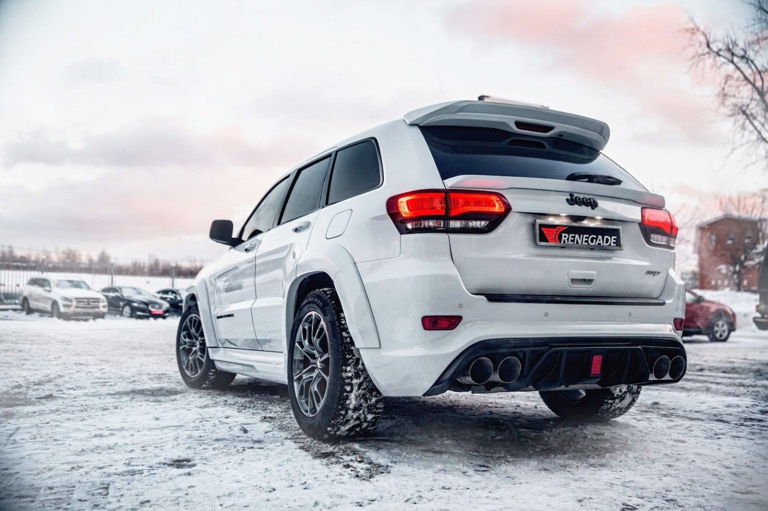 Wallpaper #zWdL9JIBSpphPi3-t3lY104 Mid Spoiler for Jeep Grand Cherokee Wk2 Laredo Summit Srt Trackhawk