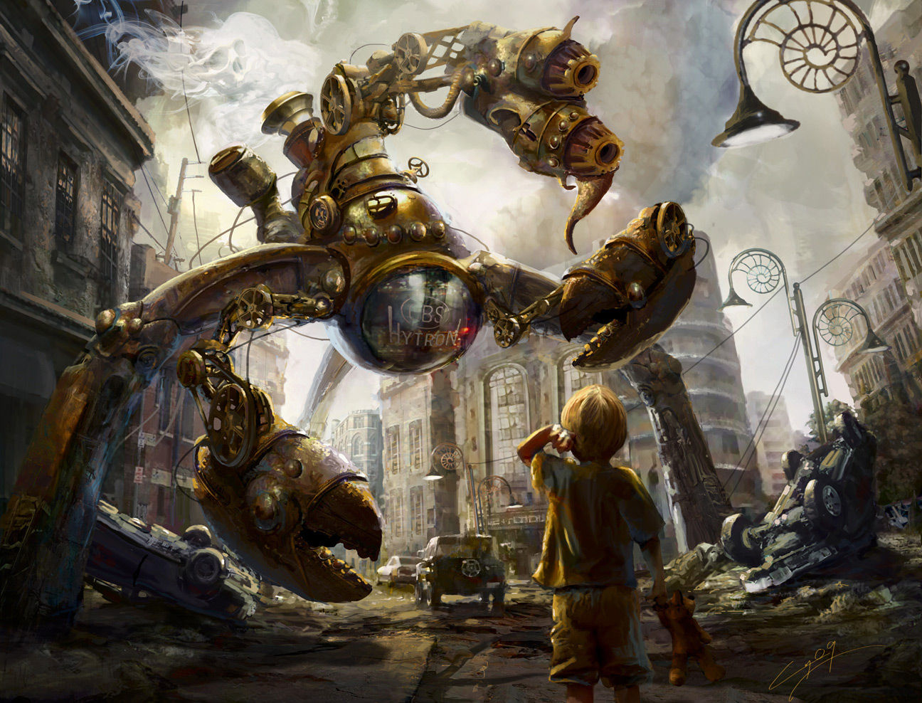 Wallpaper #7UVDm44B7YBJg1BV_6Gq38 Sci Fi Art Steampunk Goliath 2d Digital Concept Art Sci Ficoolvibe