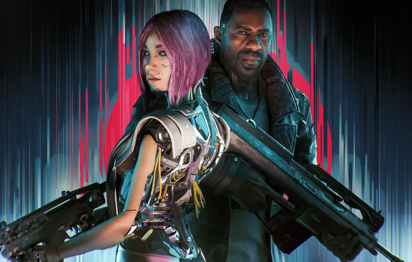 Wallpaper #uG1faZcBycdYOYFTN3AA0 Oboi Oruzie Kiborg Soika Cyberpunk 2077 Rid Na Telefon I Rabocii