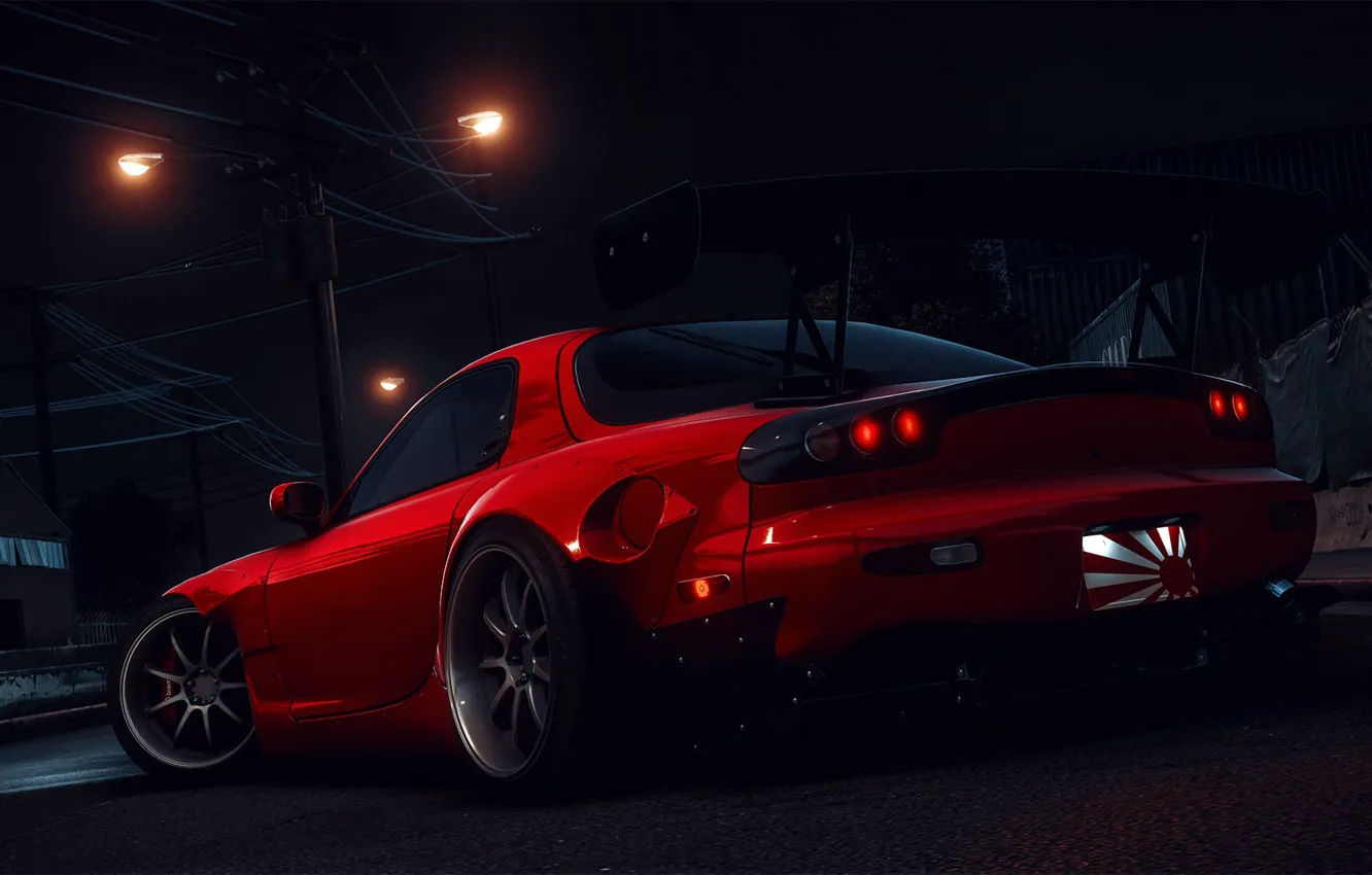 Wallpaper #mMlqkJcB-VVLIetlE2wE108 Wallpaper Red Auto Machine Car Nfs Need for Speed Mazda Rx 7 Rx7