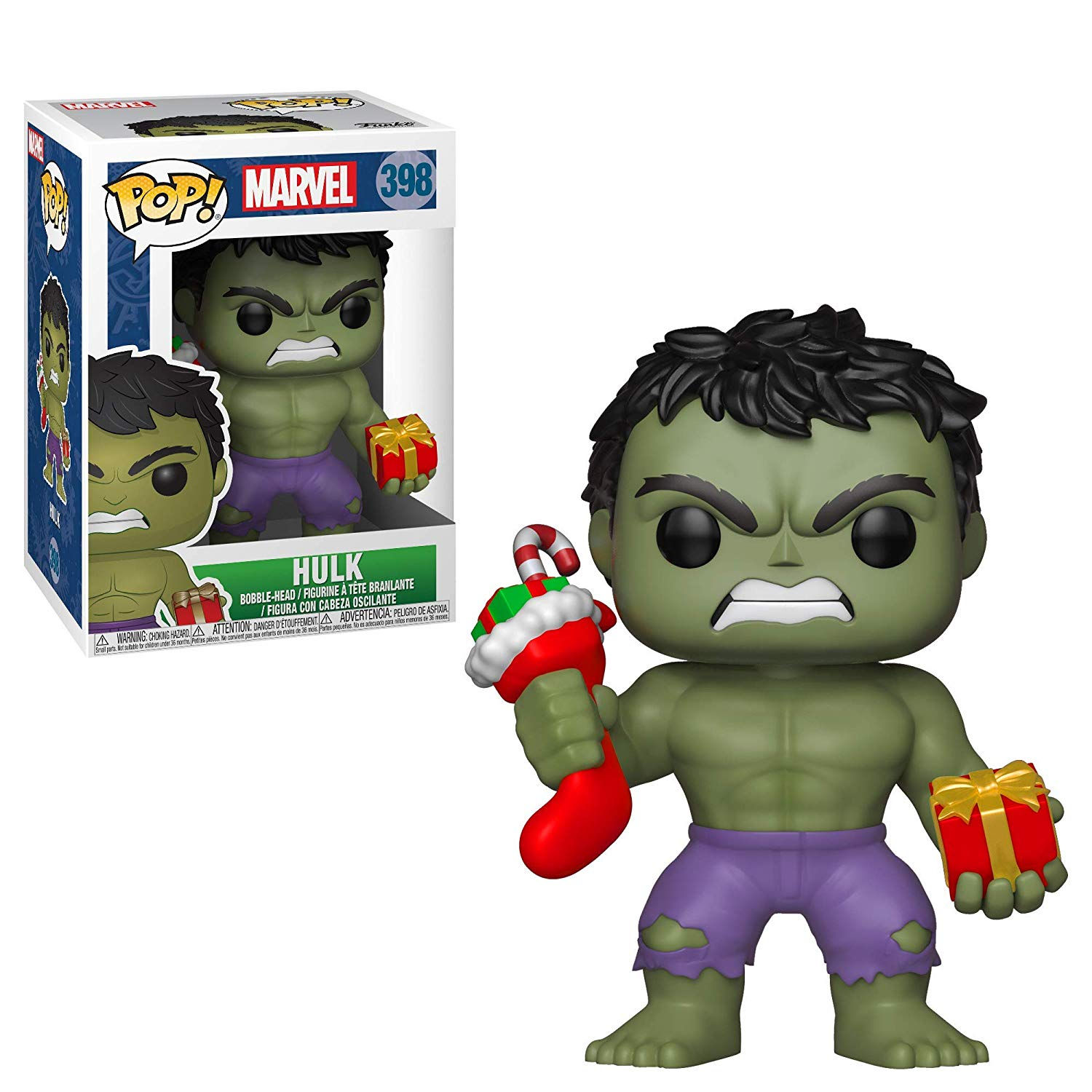 Wallpaper #1qVvOJMBVBiSkHCapo06145 Pop Marvel Holiday Vinyl Bobble Head Hulk 398 Wwwtoysonfireca