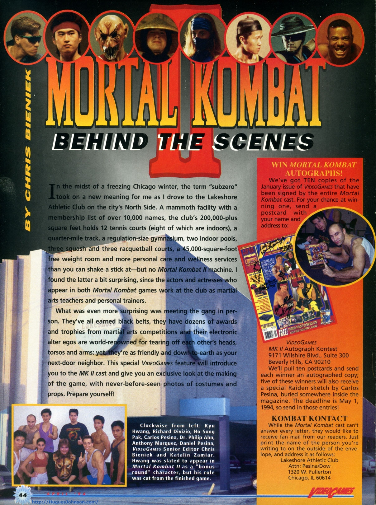 Wallpaper #2e8ITJMBMN-XEVvVOjxM358 Mortal Kombat Ii Behind the Scenes