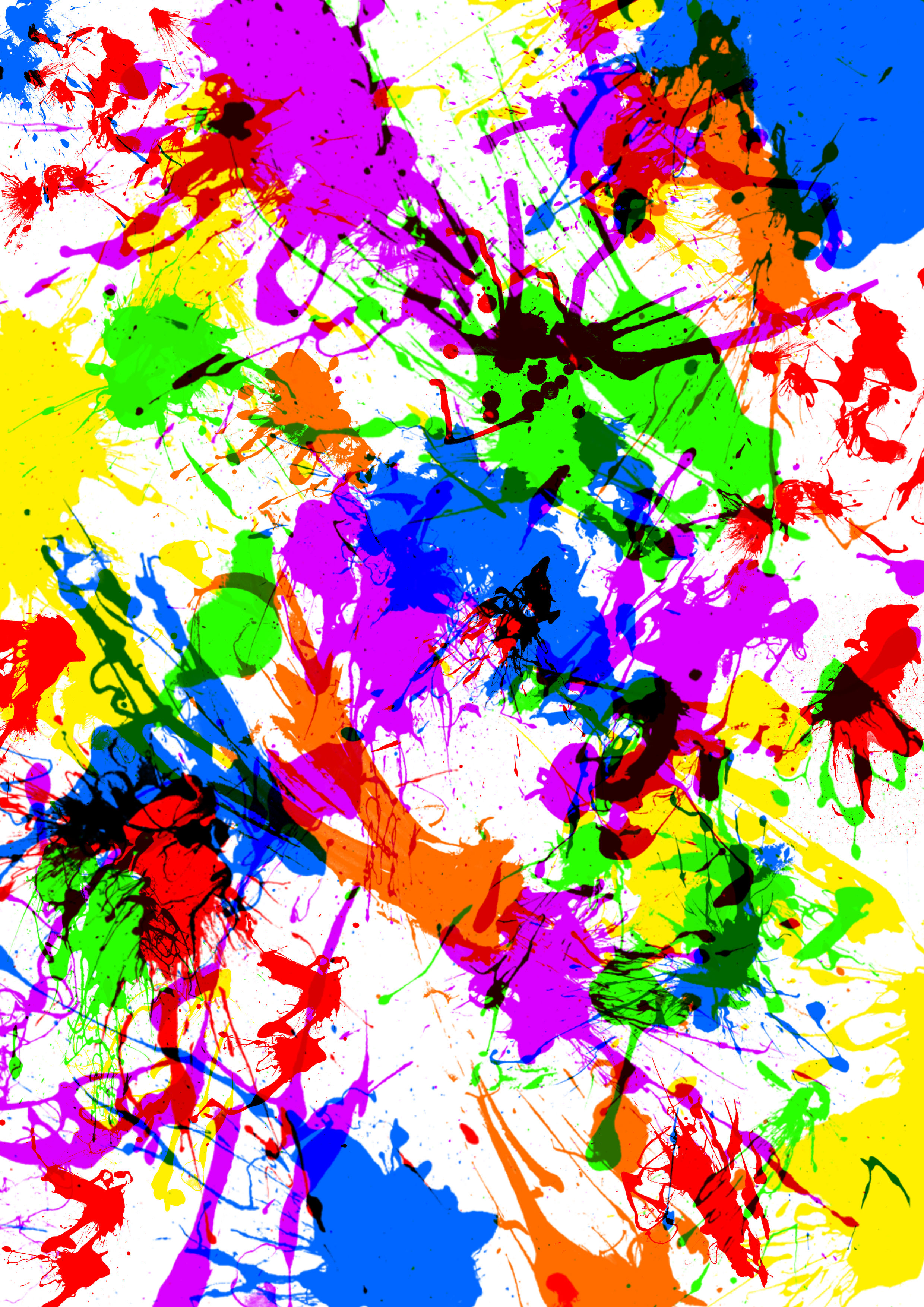 Wallpaper #b29bd Paint Splatter Colorful Background Free Stock Photo Public Domain