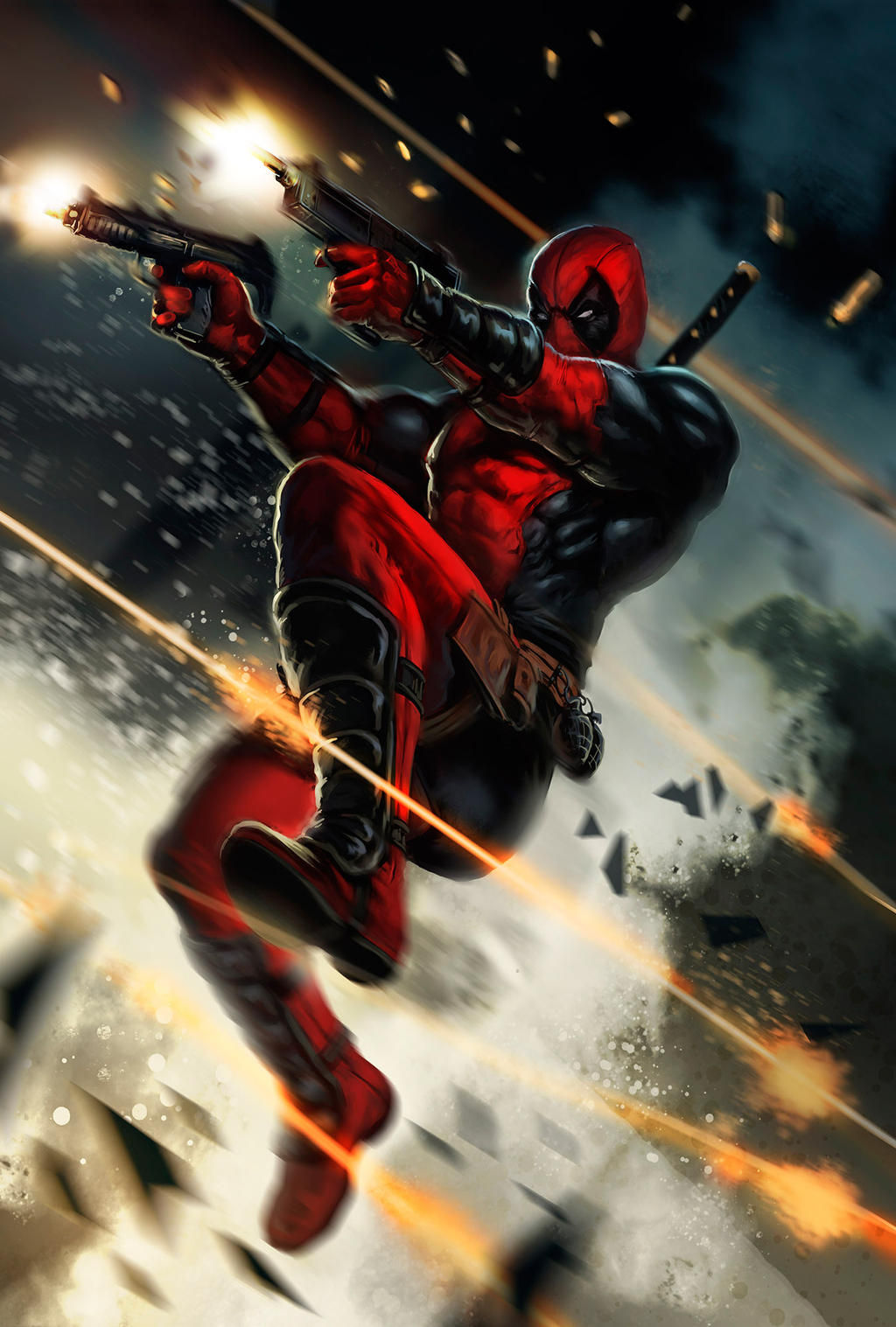 Wallpaper #7BGlM5MBXrlMTfB52Epu315 Deadpool by Dleoblack on Deviantart