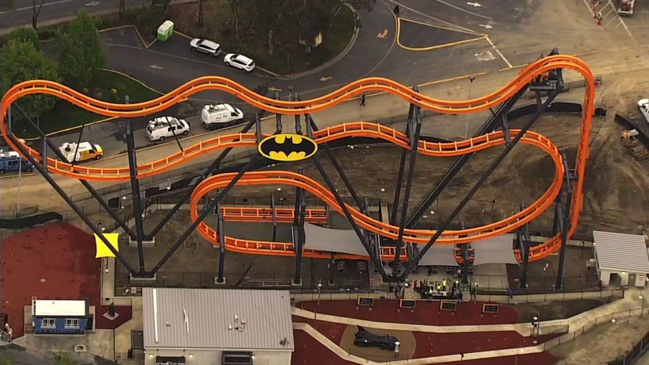 Wallpaper #SR0RK5MBlOZrFDOkU8UX330 Batman the Ride Opens at Six Flags Discovery Kingdom in Vallejo