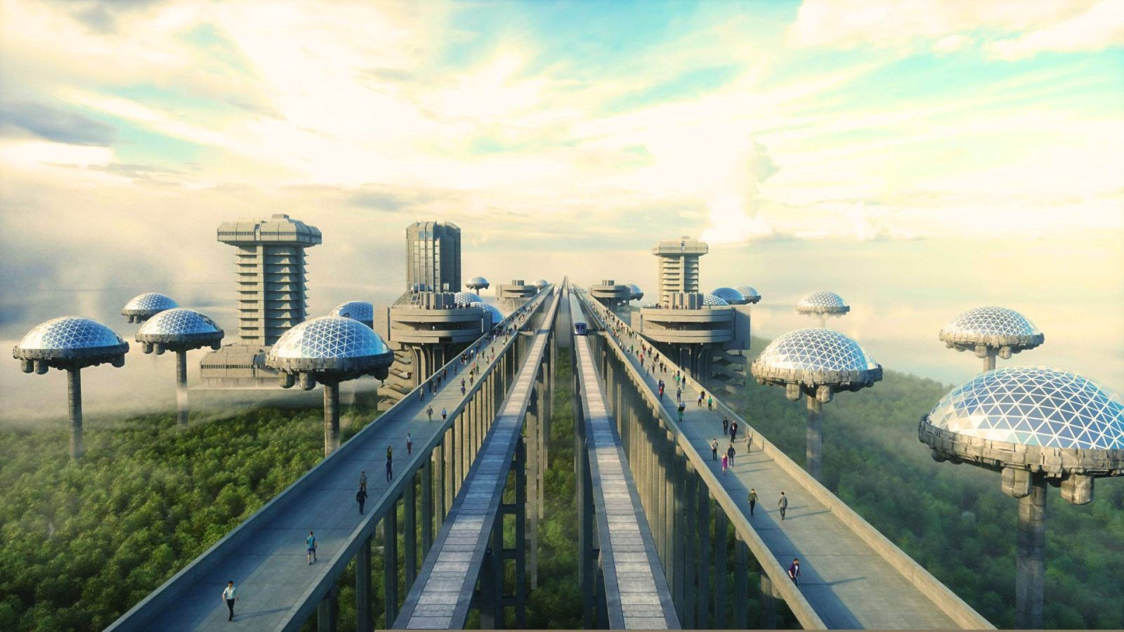 Wallpaper #K3068o4Bnwiau_P6Vgvz35 Futuristic Cities Around the World an Example of Unthinkable Innovations