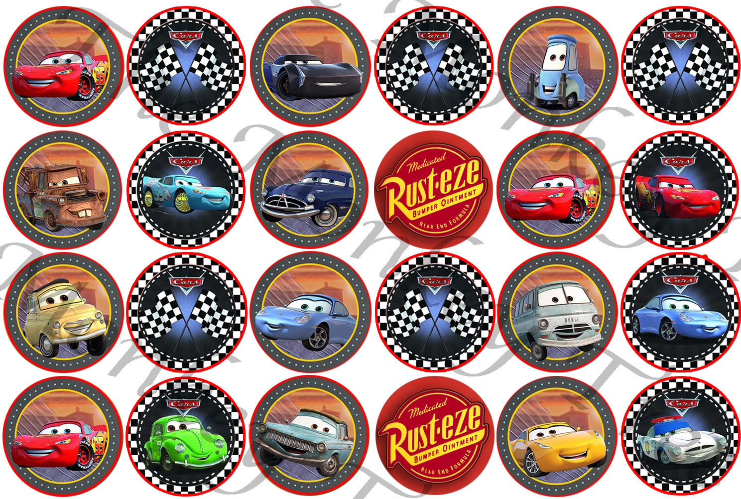 Wallpaper #02c67 Race Cupcake Topper Racecar Toppers Race Toppers Car Etsy