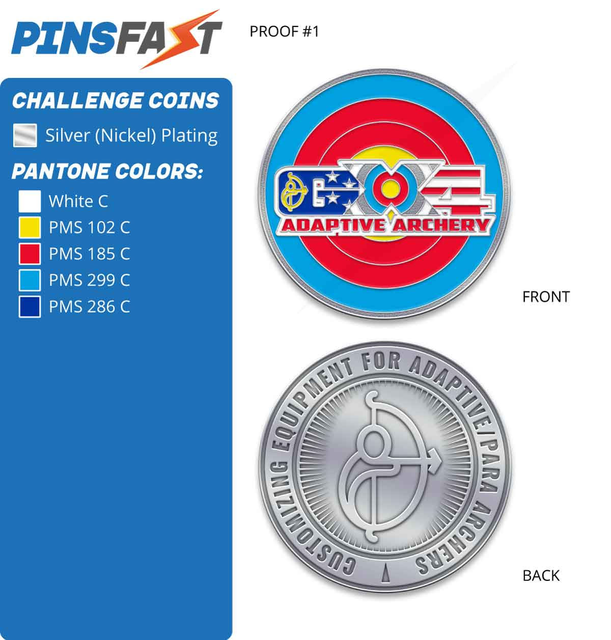 Wallpaper #h2cBEZMBSpphPi3-oPVg144 100 Adaptive Archery Challenge Coins Pins Fast