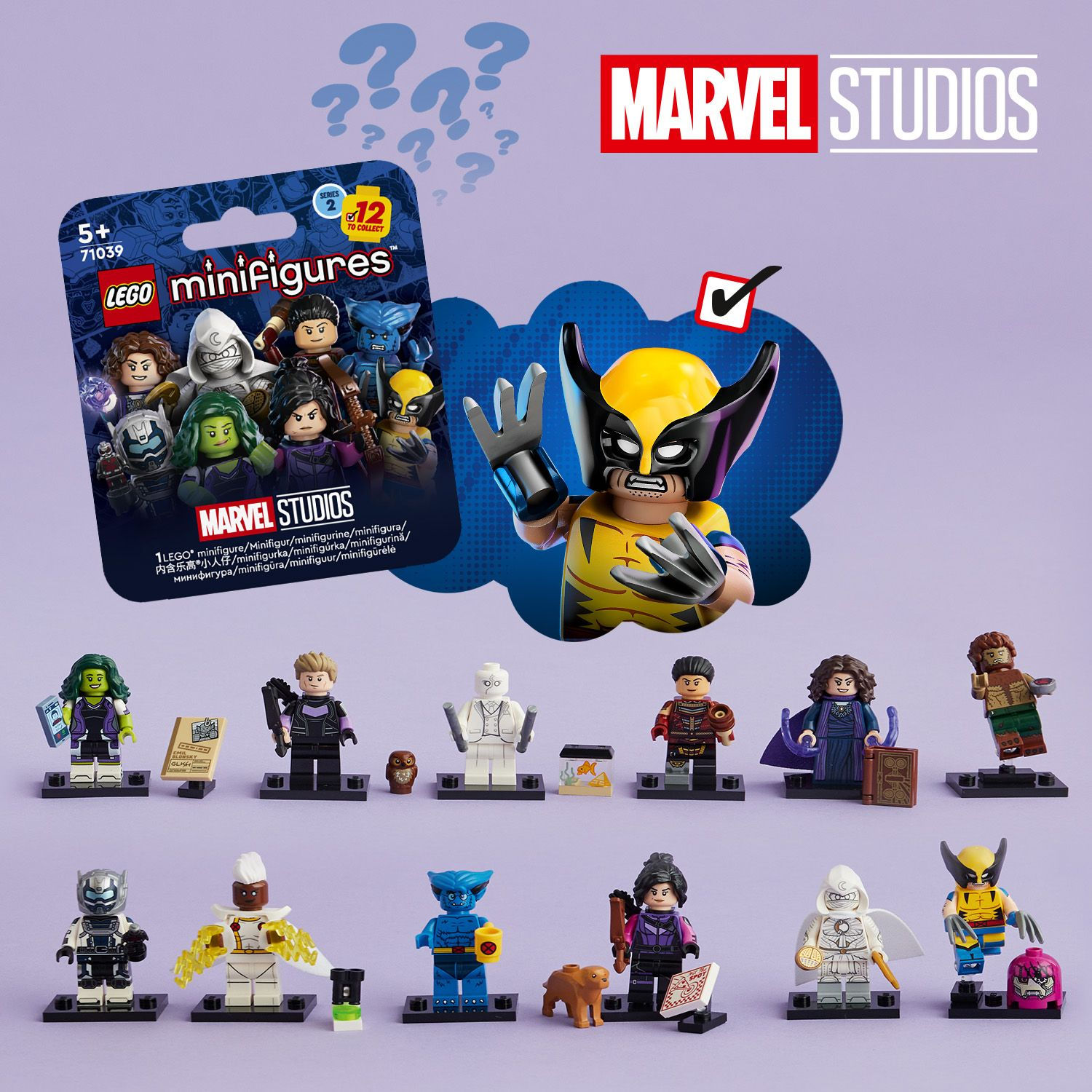 Wallpaper #HJ__V5MBcUVgGJNo87AR293 Beast Lego Marvel Minifigures Series 2 71039 Supplied in Grip Seal