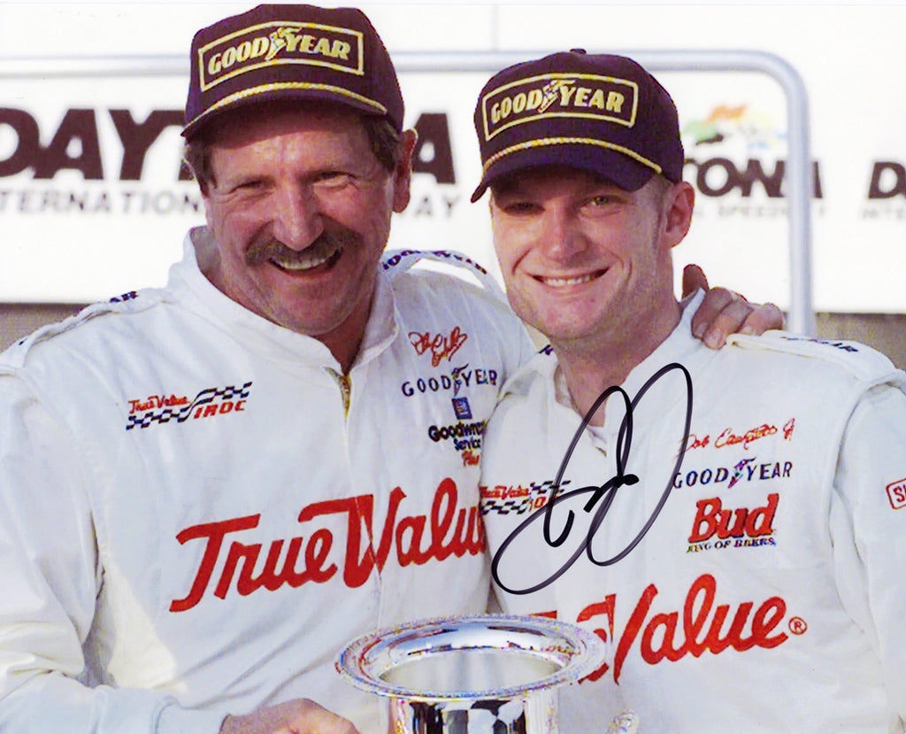 Wallpaper #4mfo85IBSpphPi3-b3er178 Autographed Dale Earnhardt Jr 1999 Truvalue Daytona Iroc Series Race