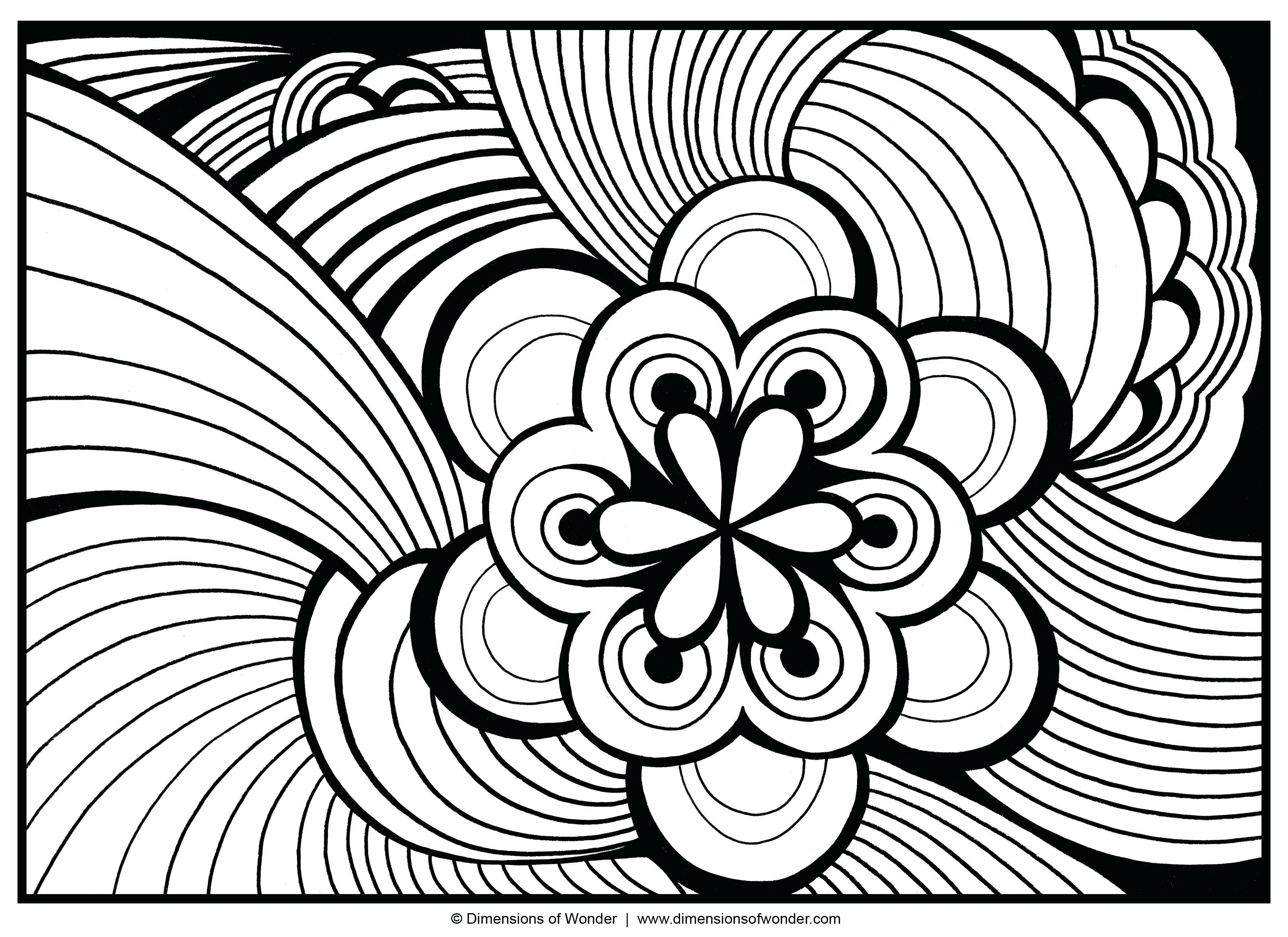 Wallpaper #Qx3gLJMBlOZrFDOkdsyQ201 Abstract Flowers Coloring Pages at Getdrawings Free Download