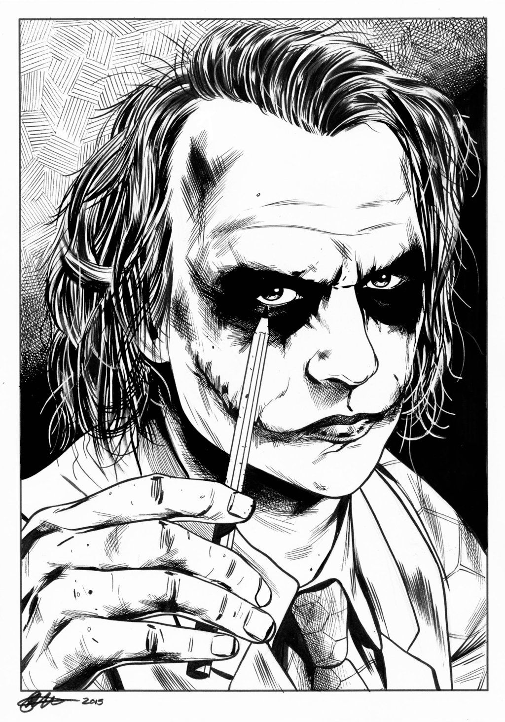 Wallpaper #6xqXUZMB1yWOL4qgNIF3251 Heath Ledger Joker Drawing at Getdrawings Free Download