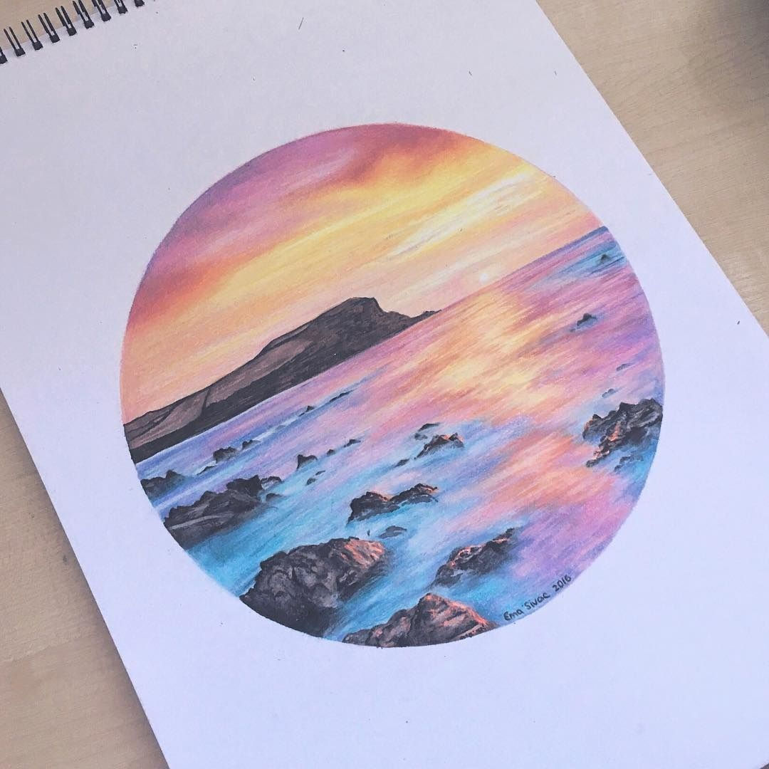 Wallpaper #OBqEUJMB1yWOL4qgwYA7154 Color Pencil Sketch Drawing Qaspassion