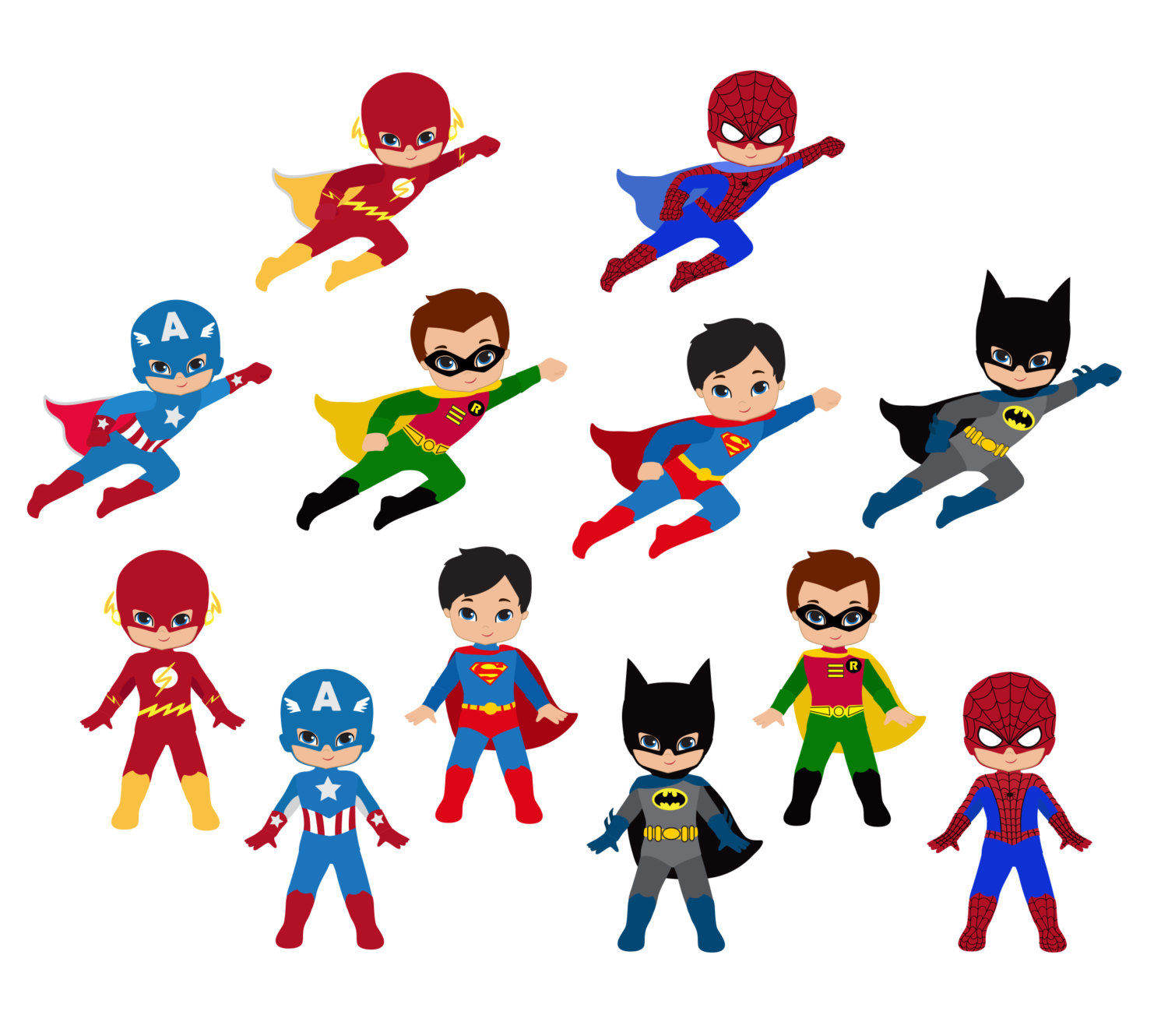 Wallpaper #EjHONZMB5zzyi_yYEVil115 Free Printable Superhero Clipart at Getdrawings Free Download