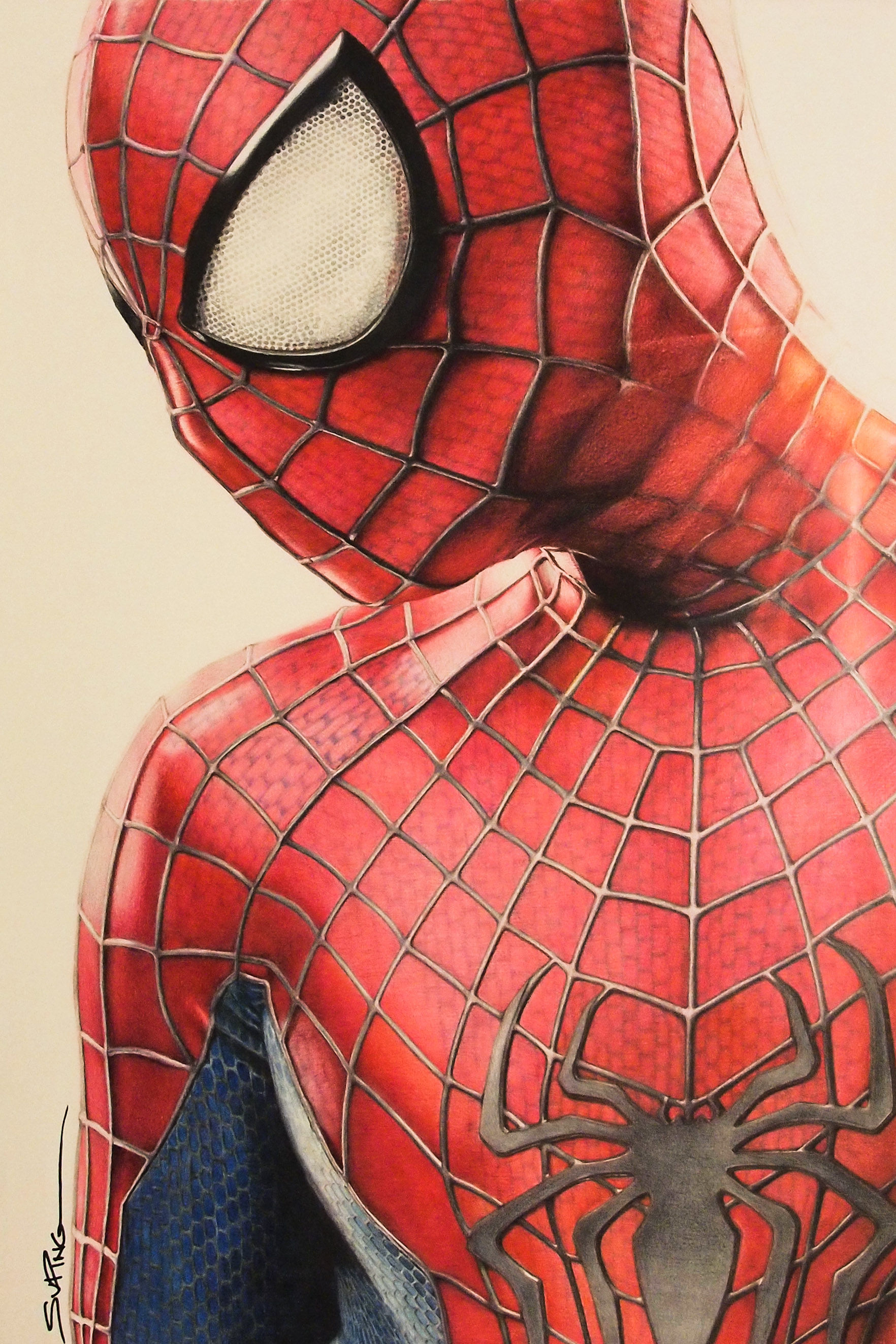 Wallpaper #2DG6NZMB5zzyi_yYf1cF94 Spiderman Drawing Color at Getdrawings Free Download