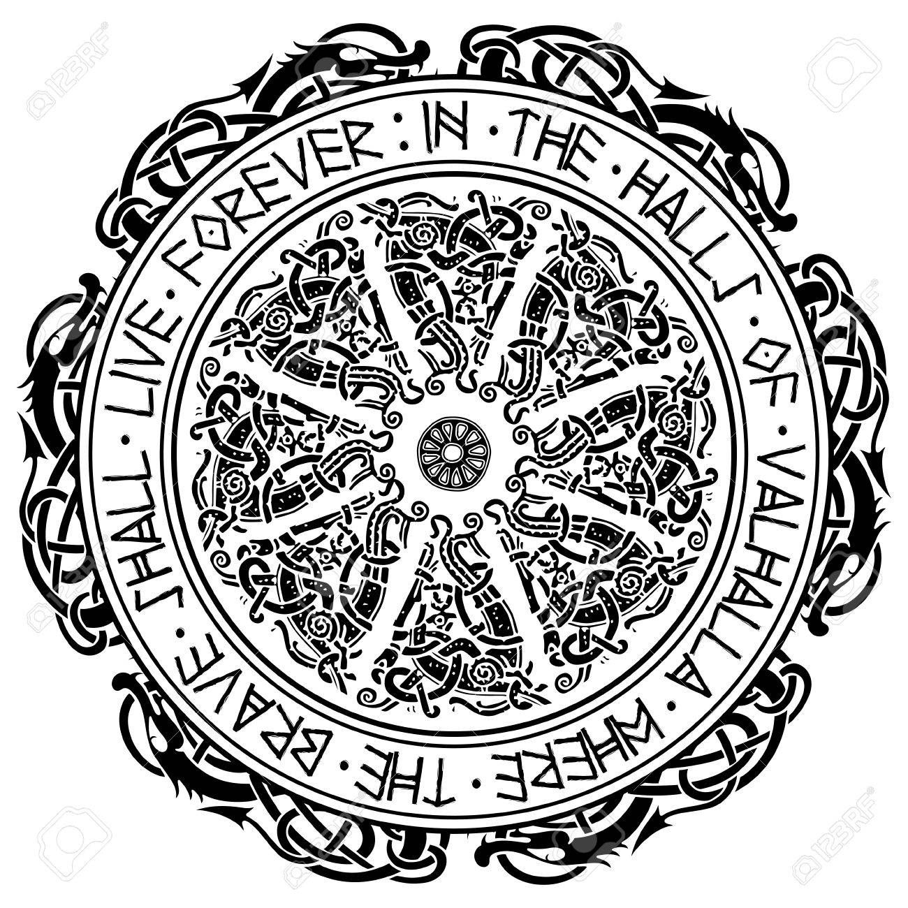 Wallpaper #AWjQGZMBSpphPi3-KBla205 Viking Shield Drawing at Getdrawings Free Download