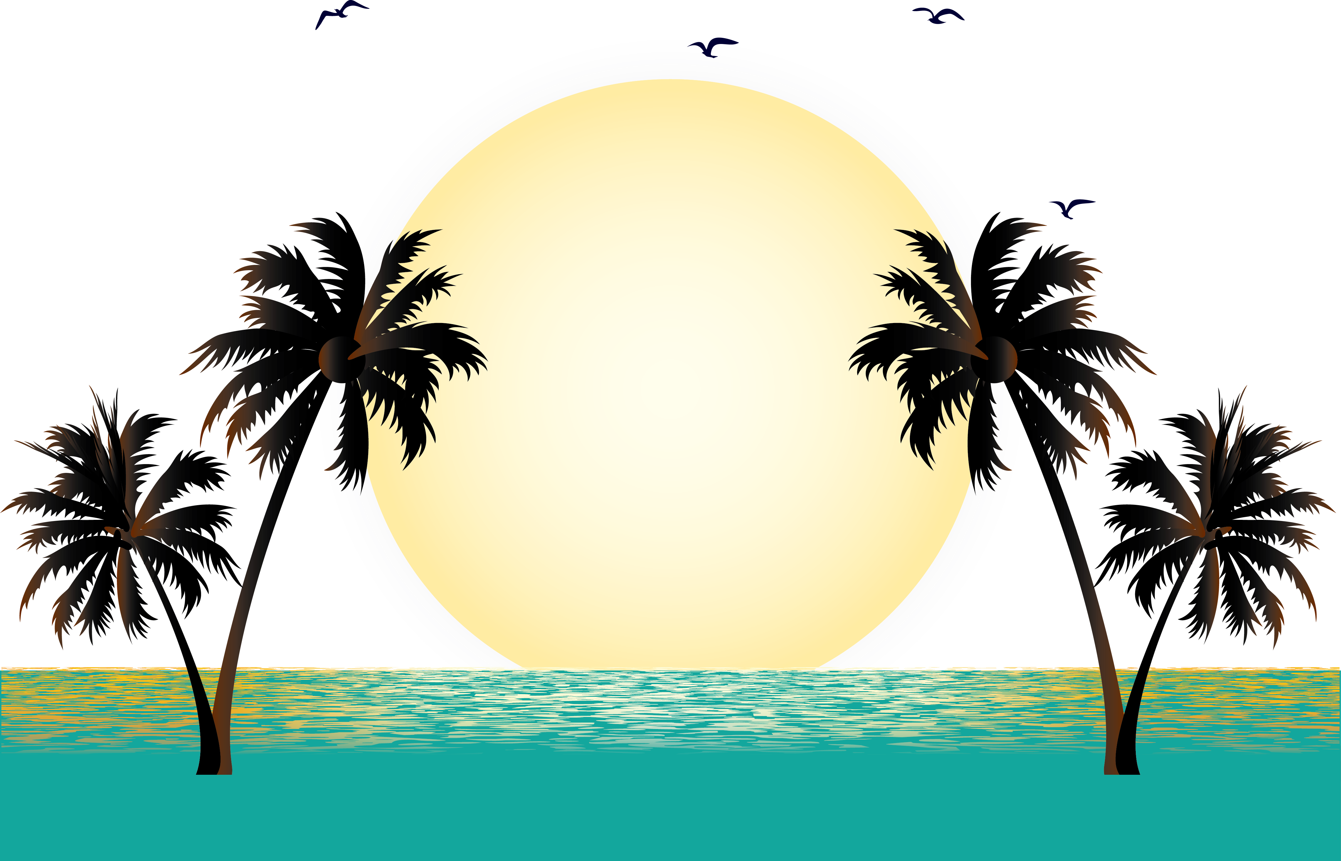 Wallpaper #1mc1CJMBSpphPi3-Ccl7189 Beach Sunset Vector at Getdrawings Free Download