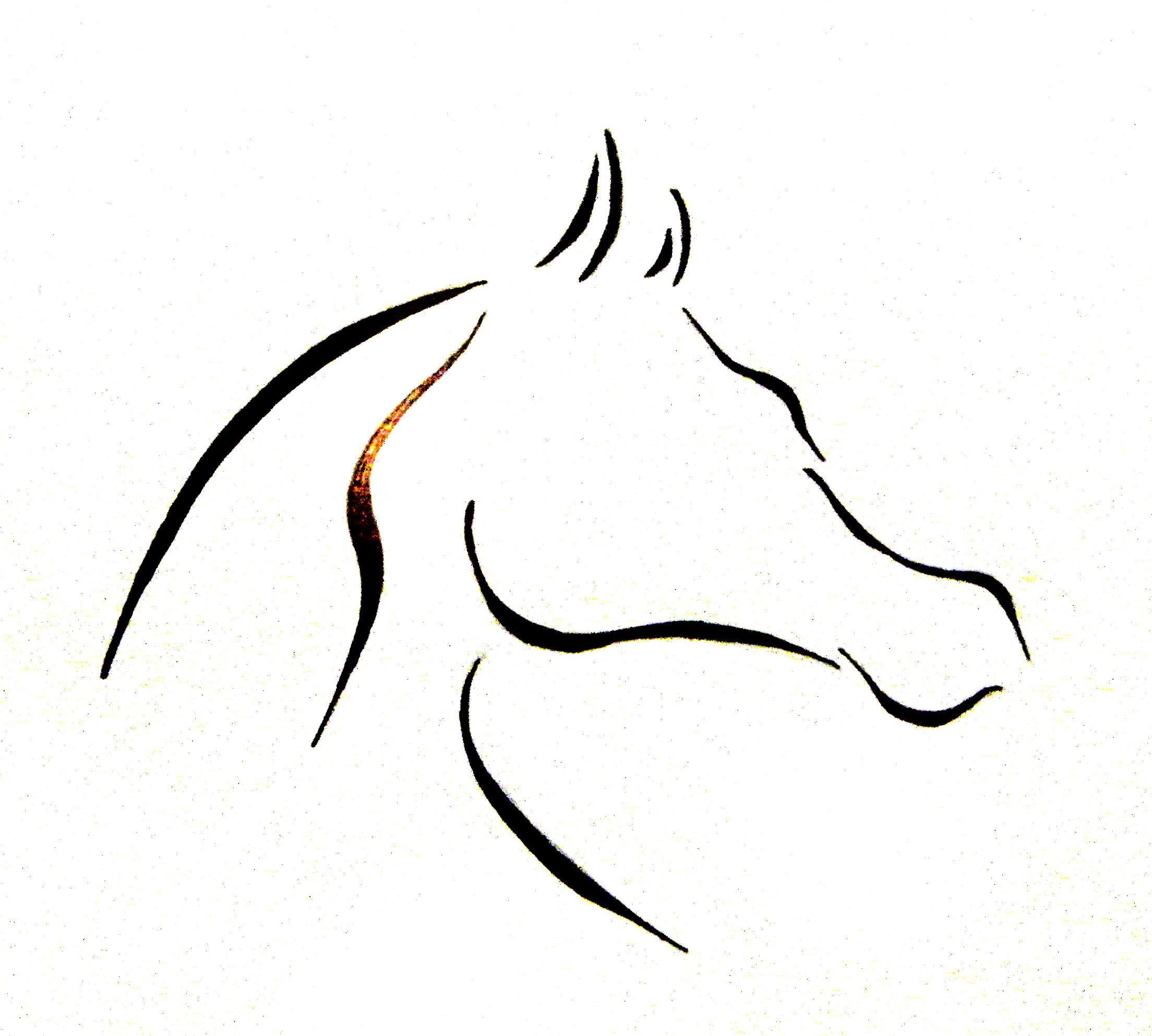 Wallpaper #8a32a Horse Head Silhouette Free Vector Silhouettes