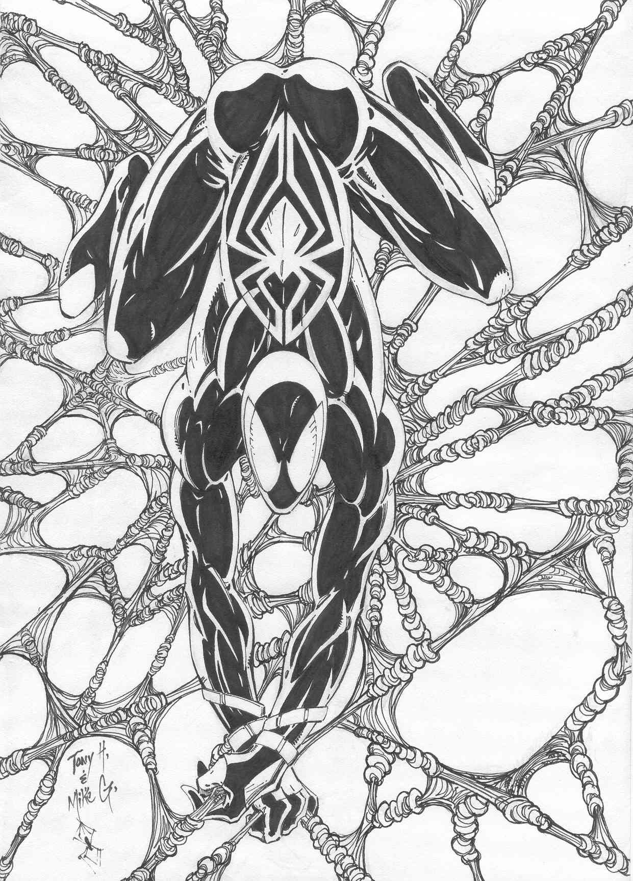 Wallpaper #_EIRPZMBOBpx0NhmtsKI75 Black Spiderman Drawing at Getdrawings Free Download