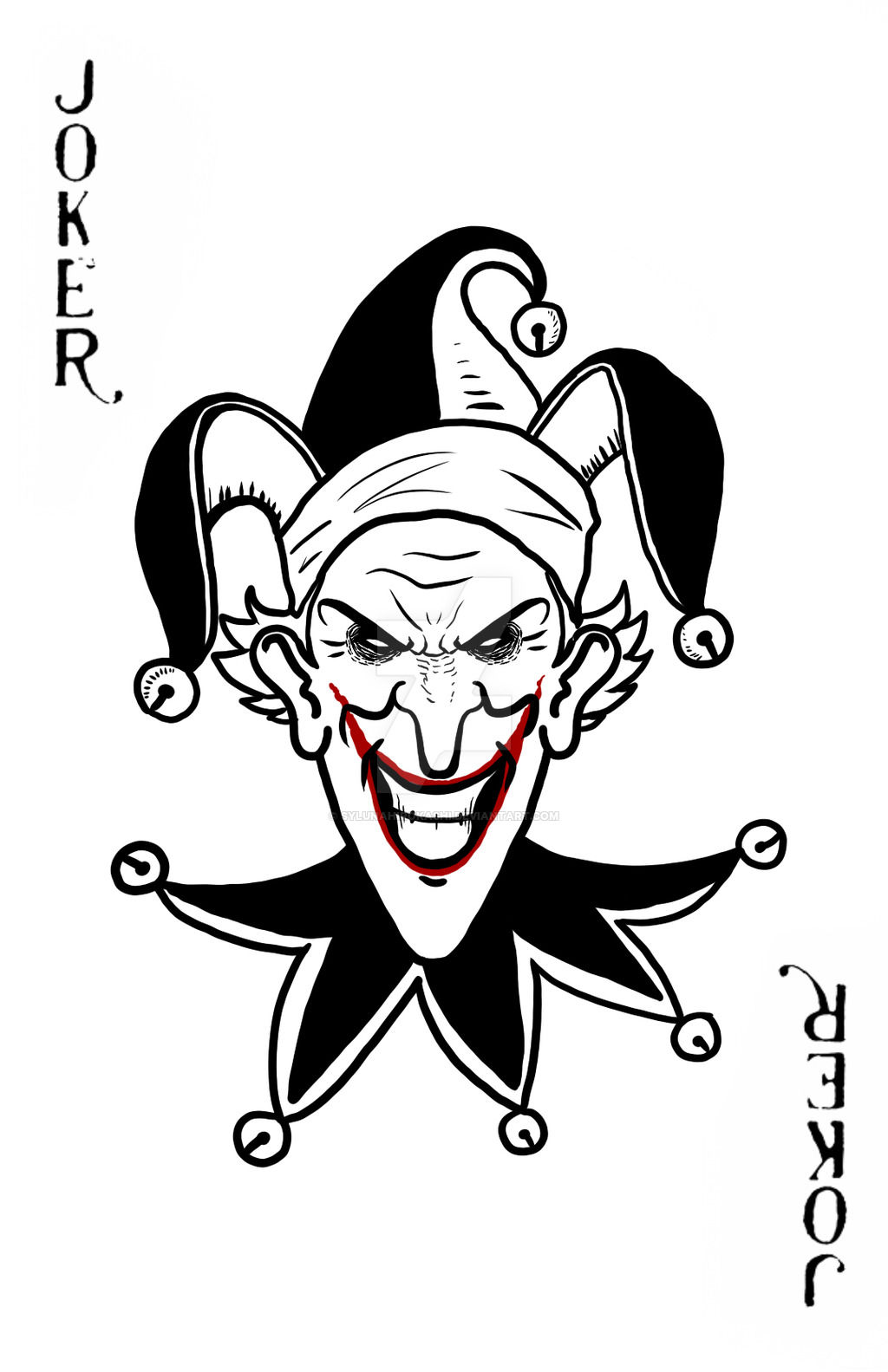 Wallpaper #a150b Joker Art Joker Card Playing Cards Art Original Man Cave Art Etsy