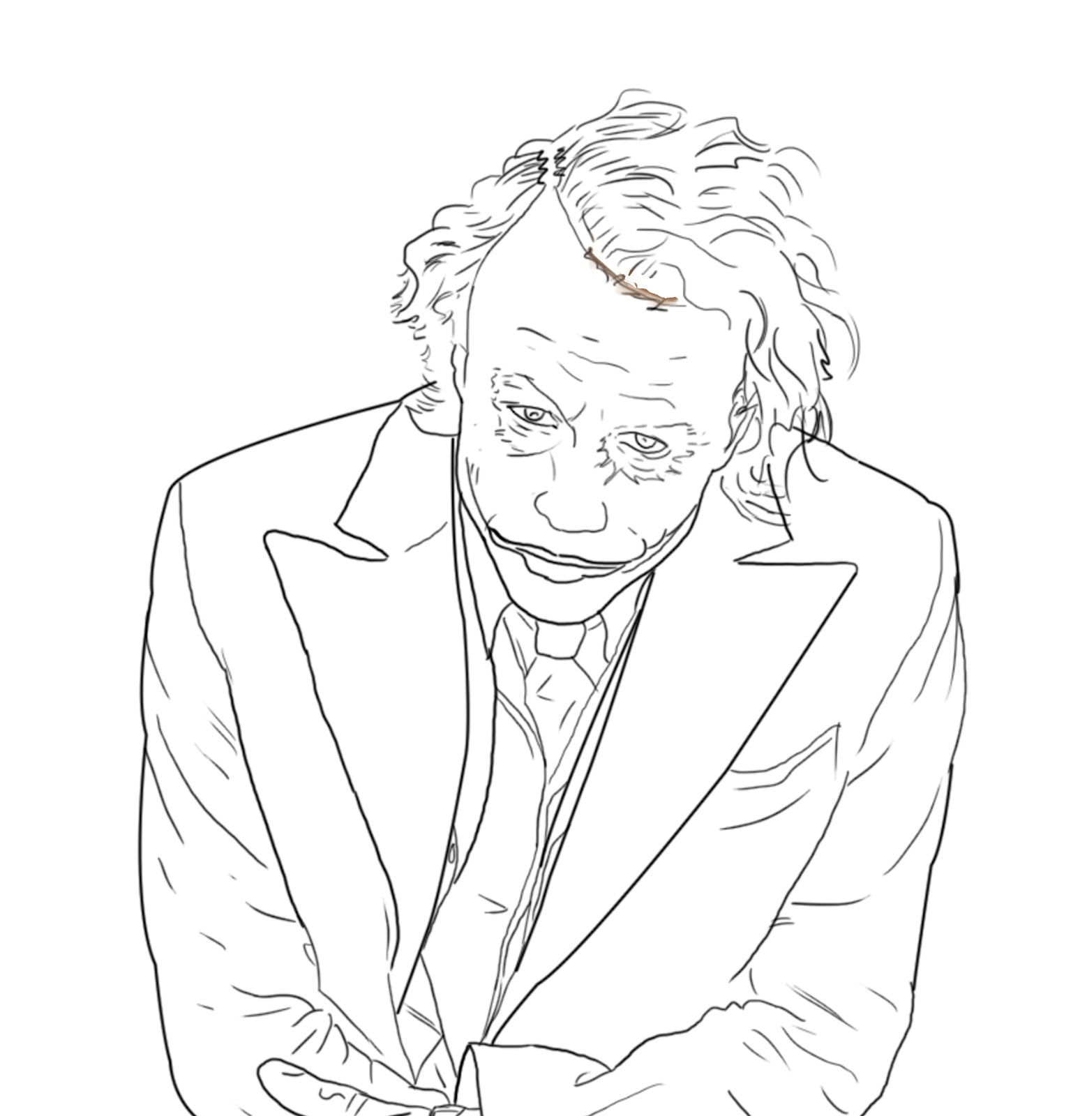 Wallpaper #FGdoEJMBSpphPi3-TvPv2 Heath Ledger Joker Coloring Pages
