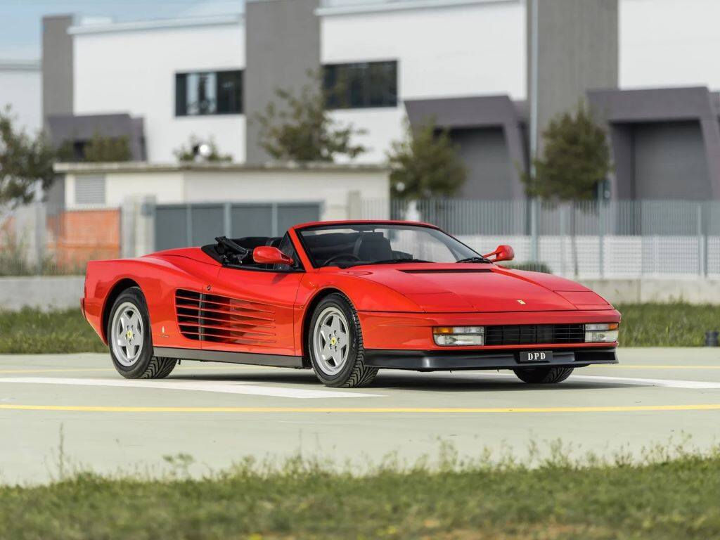 Wallpaper #4tb0bJMBUgzxPzChSfDO203 Rm Sothebys to Offer 1990 Ferrari Testarossa Pininfarina Spider