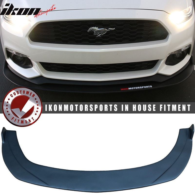 Wallpaper #_bhL25IBJvJKYCmEP_UA177 15 17 Ford Mustang Front Bumper Lip Under Spiltter Unpainted Pp