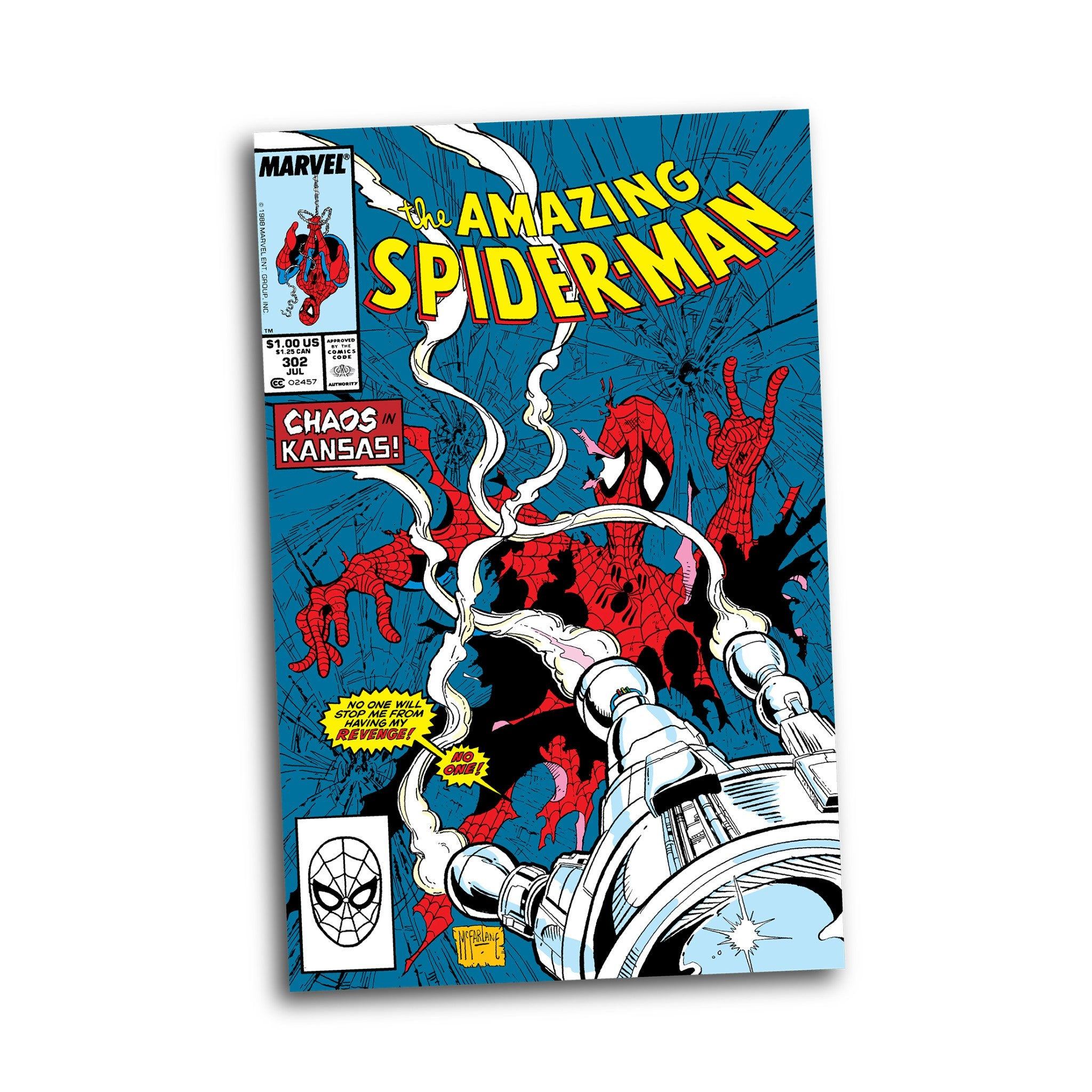 Wallpaper #GkAxMJMBJhL2WPbaVMA679 Marvel Spider Man 16 Scale Posed Amazing Spider Man 301 Mcfarlane