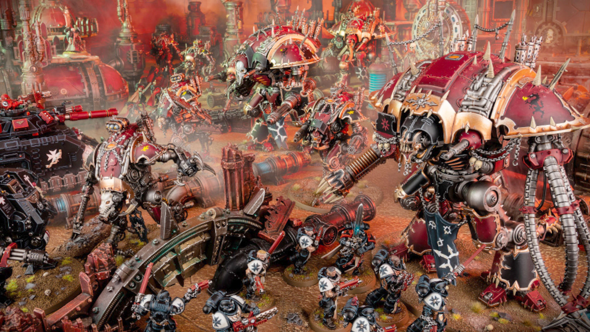 Wallpaper #5XfXJ5MB-pgBXx60OqfB54 Warhammer 40k Chaos Knights Army Guide