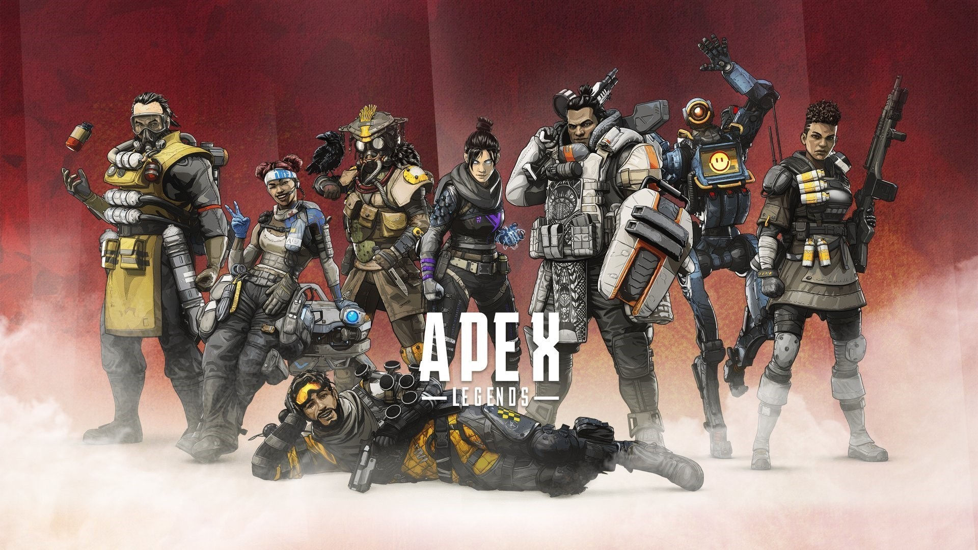 Wallpaper #hnM5f44BFI5NbQksrxeP13 The Apex Legends Squad is Ready to Drop into the Arena
